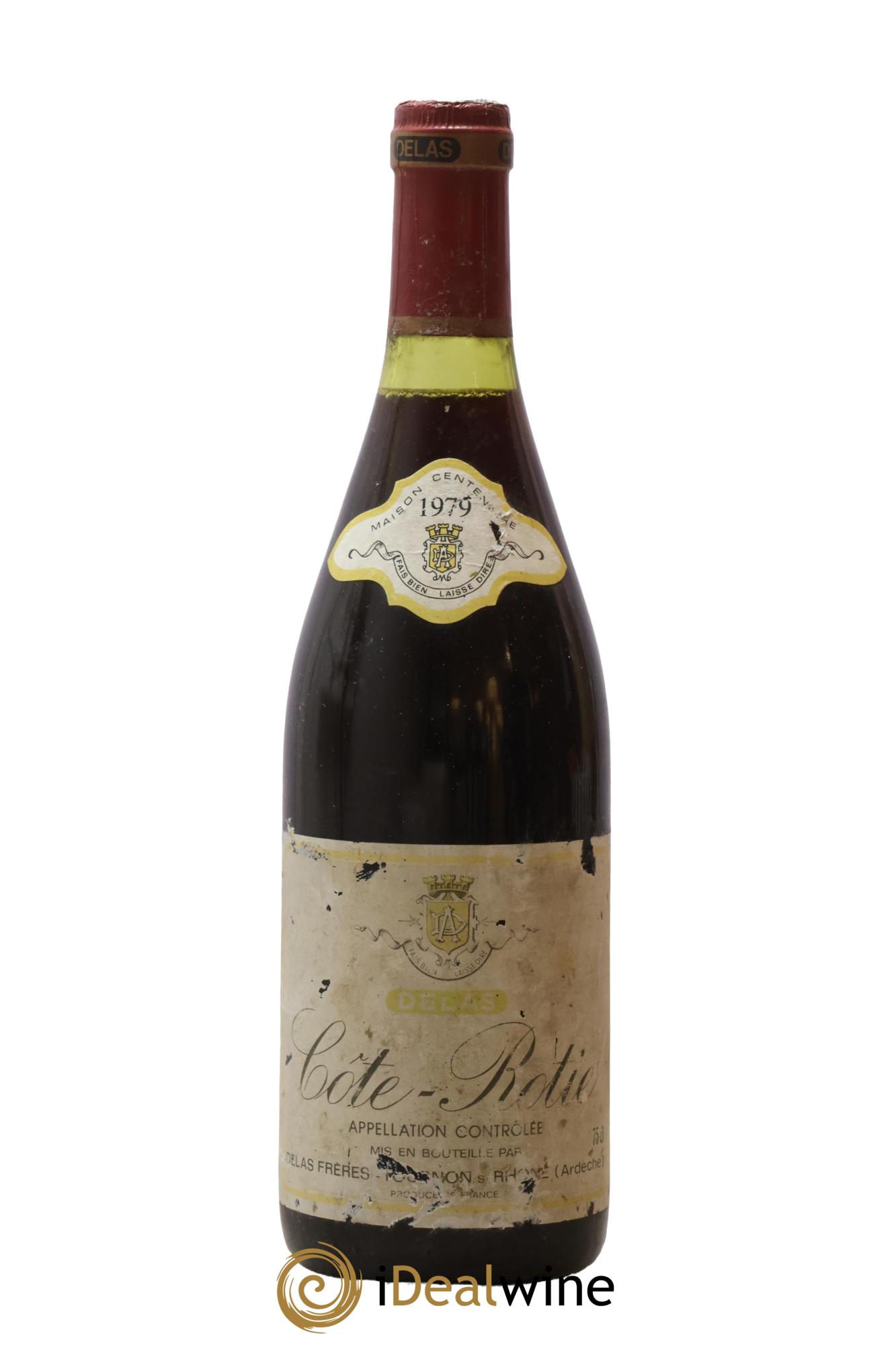 Côte-Rôtie Delas 1979 - Lot of 1 bottle - 0