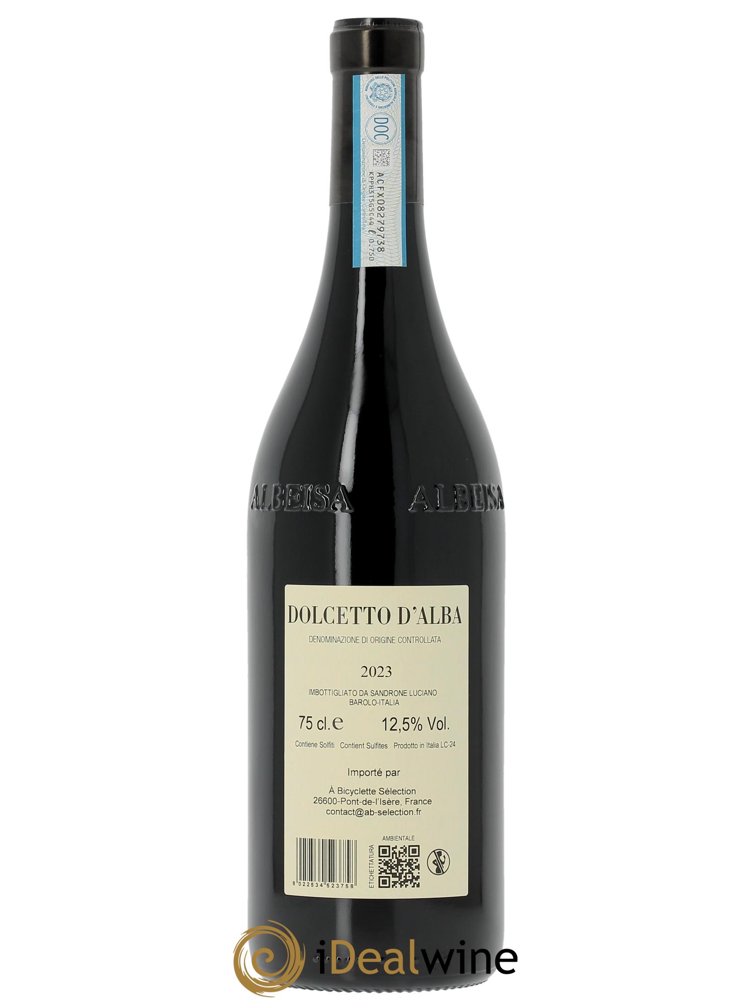 Dolcetto d'Alba DOC Luciano Sandrone 2023 - Posten von 1 Flasche - 1