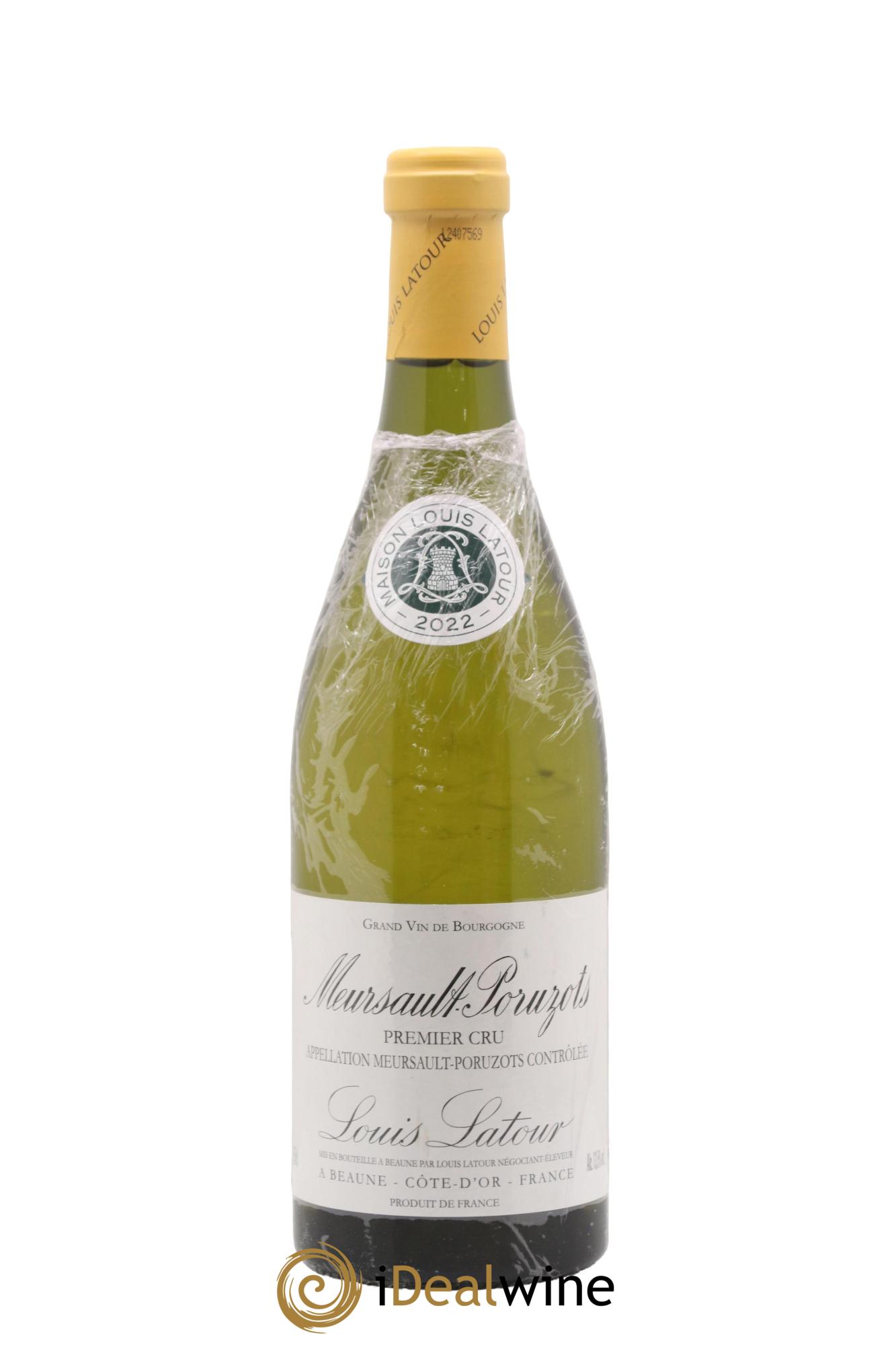 Meursault 1er Cru Poruzots Louis Latour 2022 - Lot de 1 bouteille - 0
