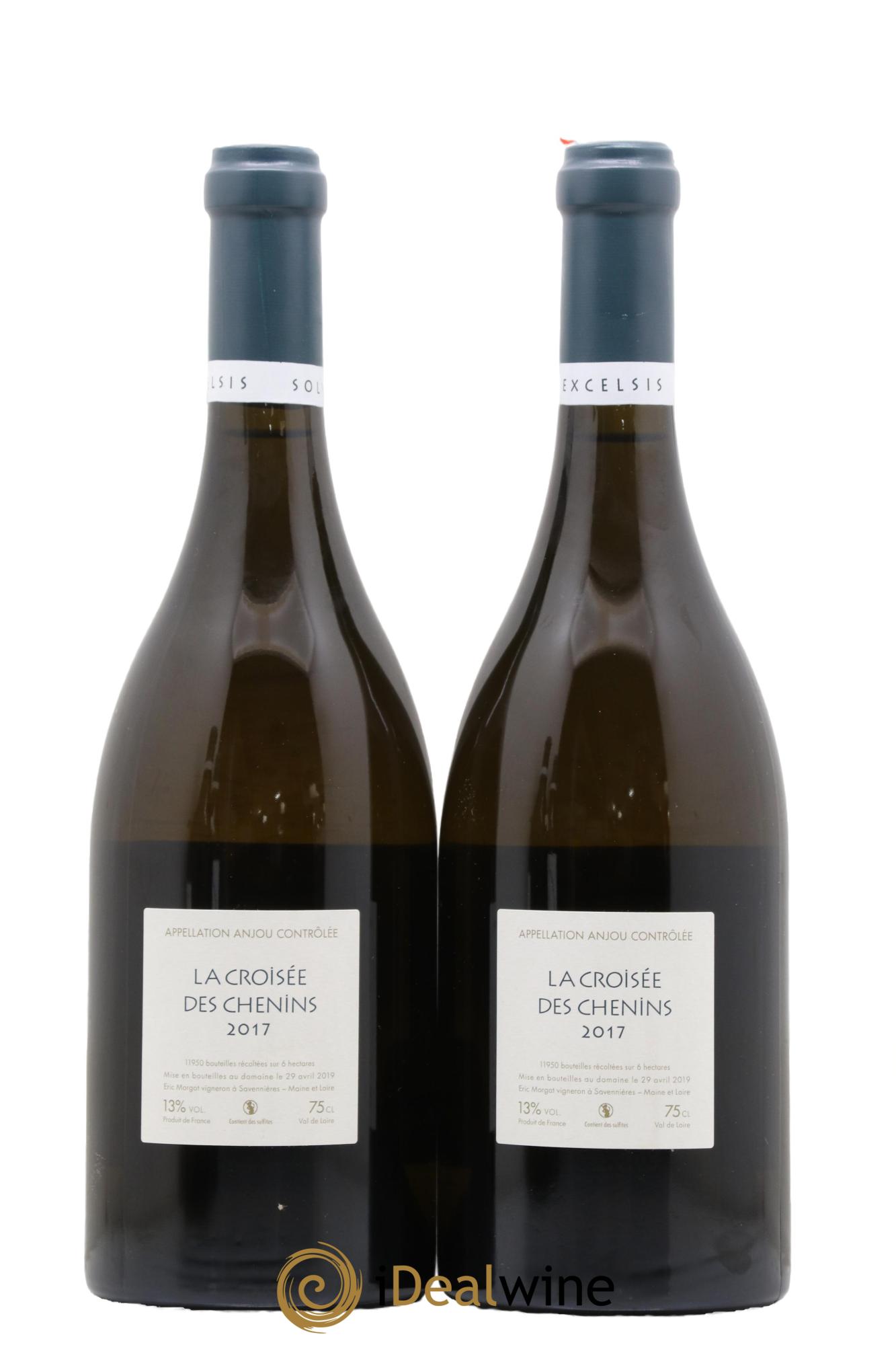 Anjou La Croisée Des Chenins Eric Morgat 2017 - Lot de 2 bouteilles - 1