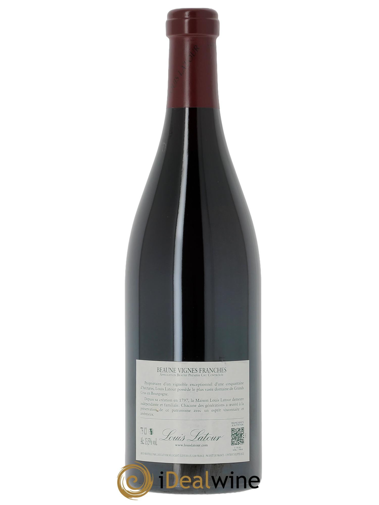 Beaune 1er Cru Vignes Franches Louis Latour  2024 - Lot of 1 bottle - 1