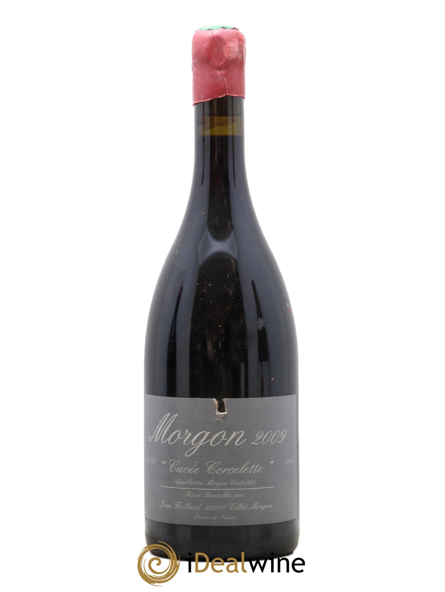 Morgon Corcelette Jean Foillard 2009 - Lot de 1 bouteille - 0