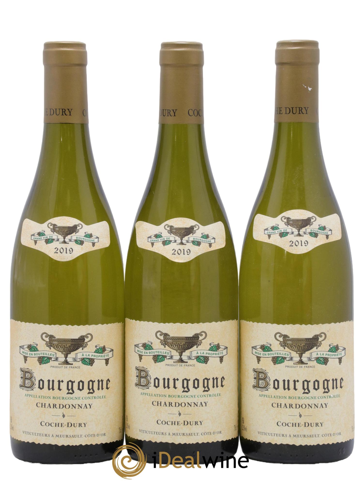 Bourgogne Coche Dury (Domaine) 2019 - Lot de 3 bouteilles - 0