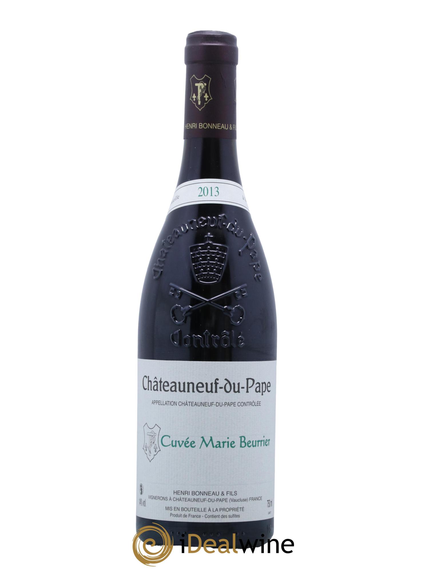 Châteauneuf-du-Pape Marie Beurrier Henri Bonneau & Fils 2013 - Lot de 1 bouteille - 0