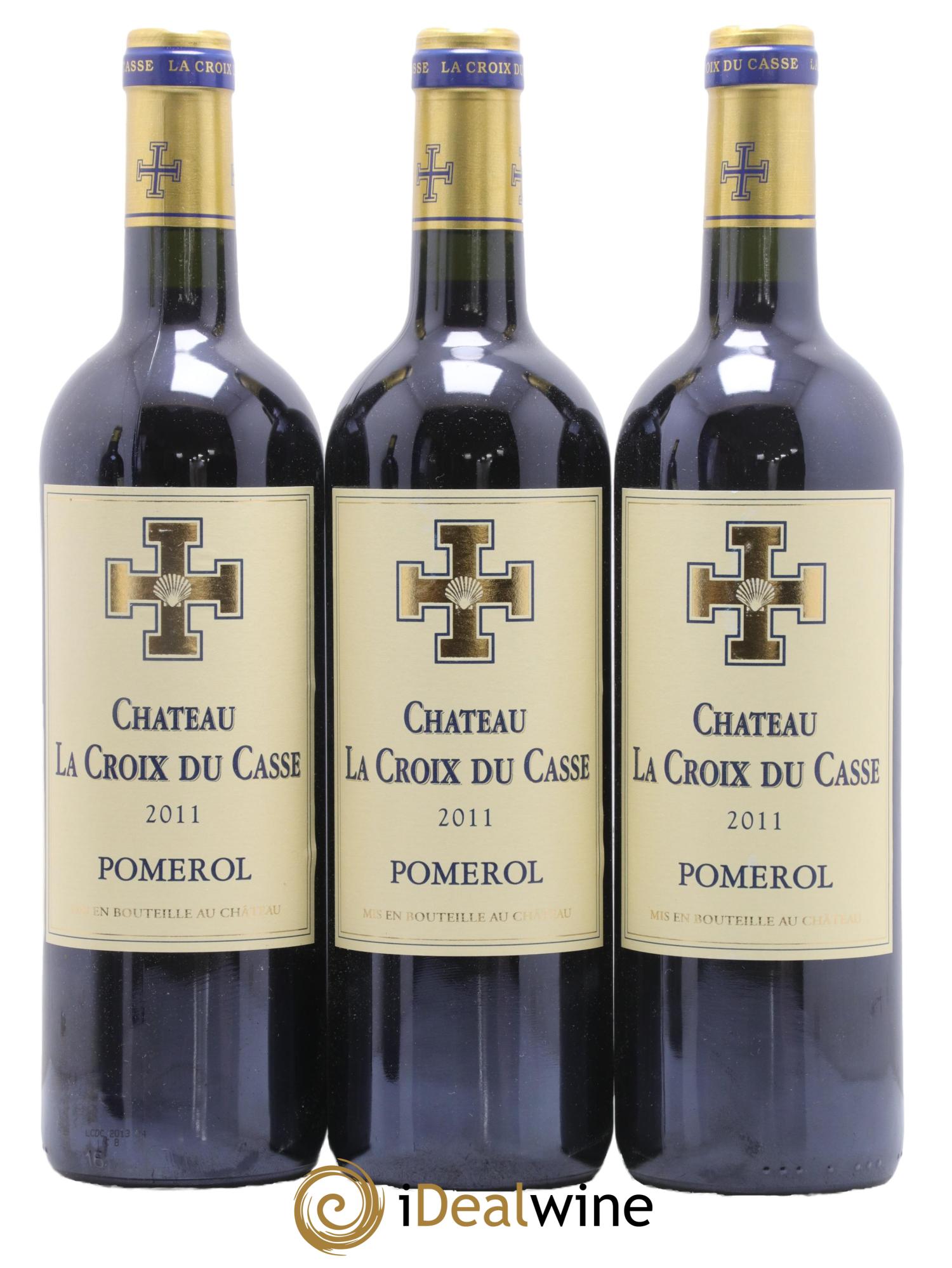 Château la Croix du Casse 2011 - Lotto di 3 bottiglie - 0