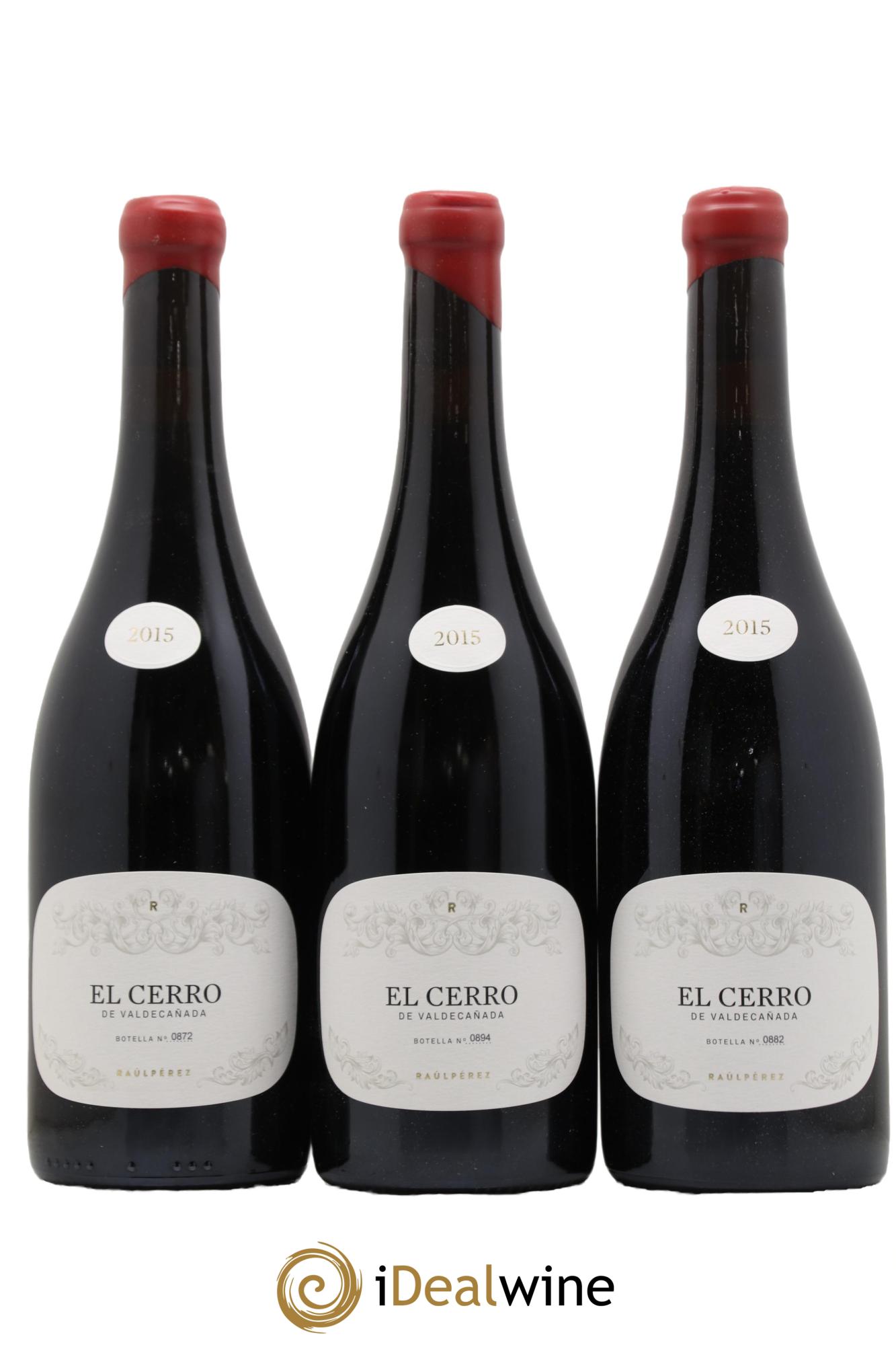 Bierzo DO El Cerro De Valdecanada Raul Perez 2015 - Lot de 3 bouteilles - 0