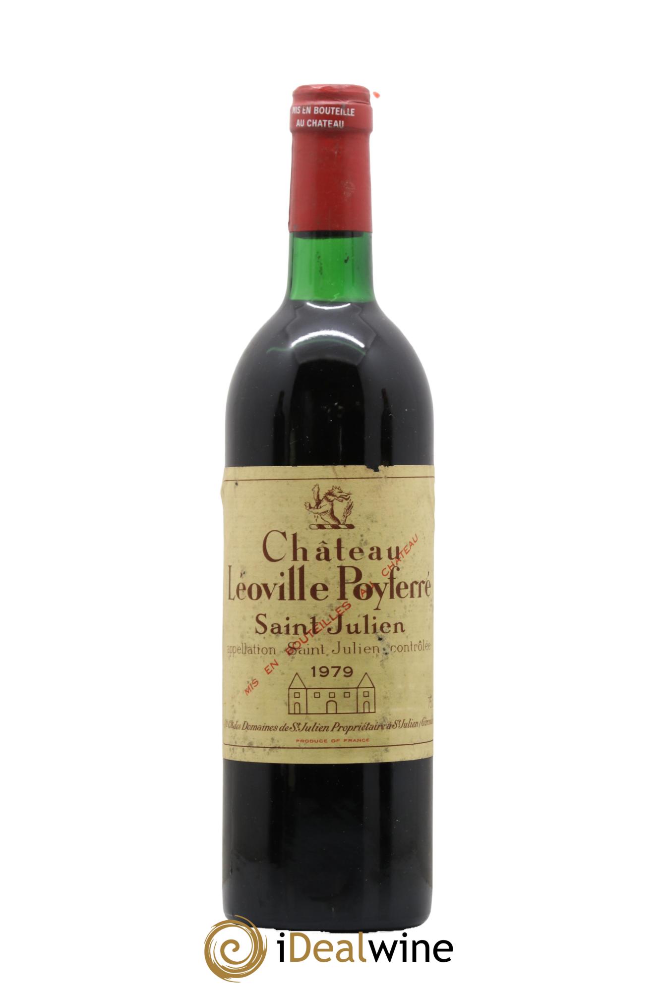 Château Léoville Poyferré 2ème Grand Cru Classé 1979 - Lot de 1 bouteille - 0