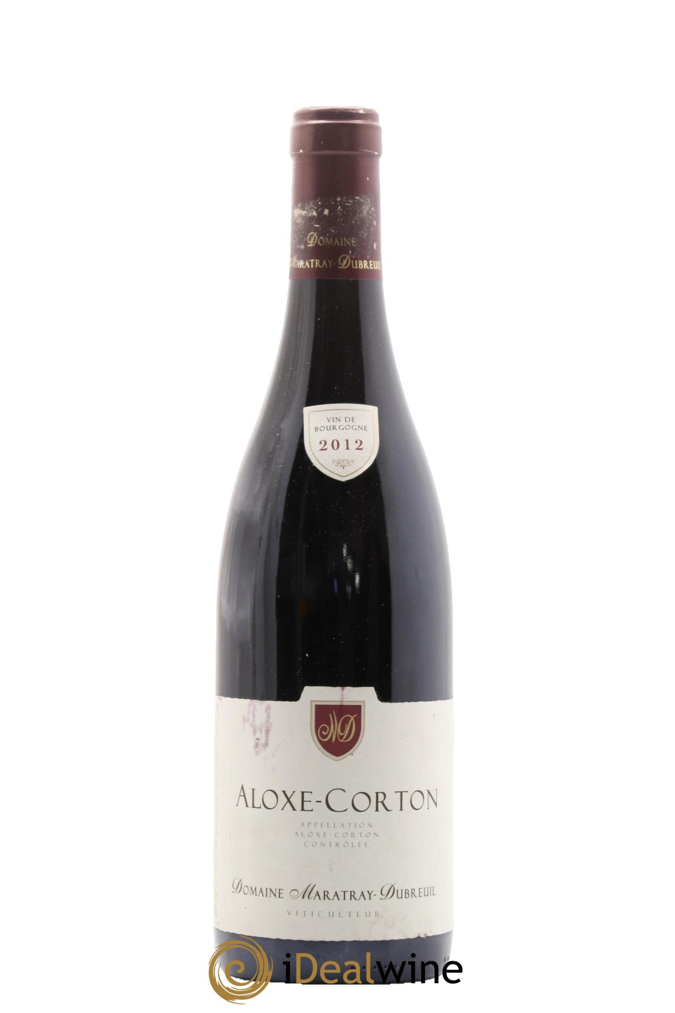 Aloxe-Corton Maratray-Dubreuil 2012 - Lot de 1 bouteille - 0