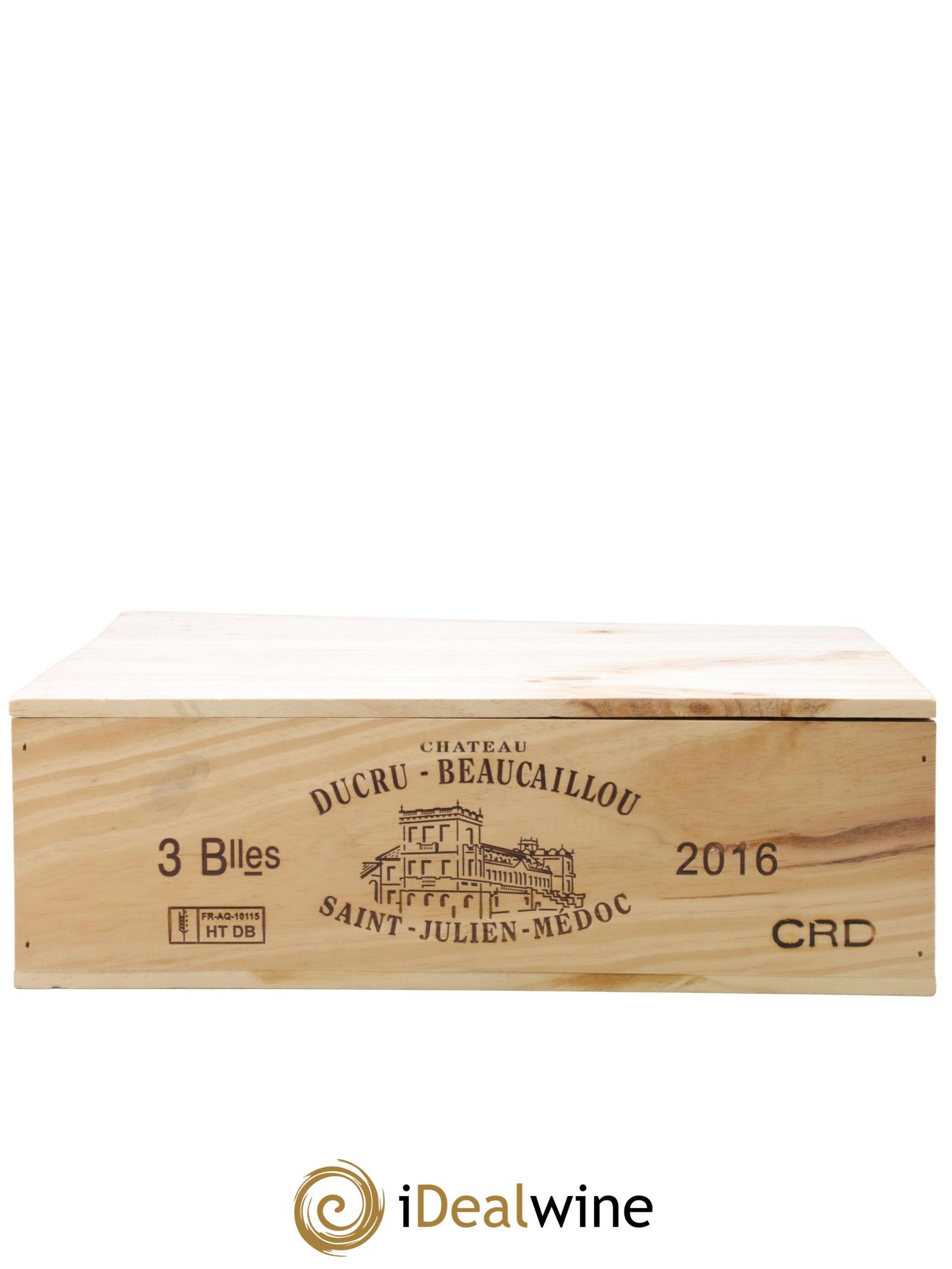Château Ducru Beaucaillou 2ème Grand Cru Classé 2016 - Lot de 3 bouteilles - 2