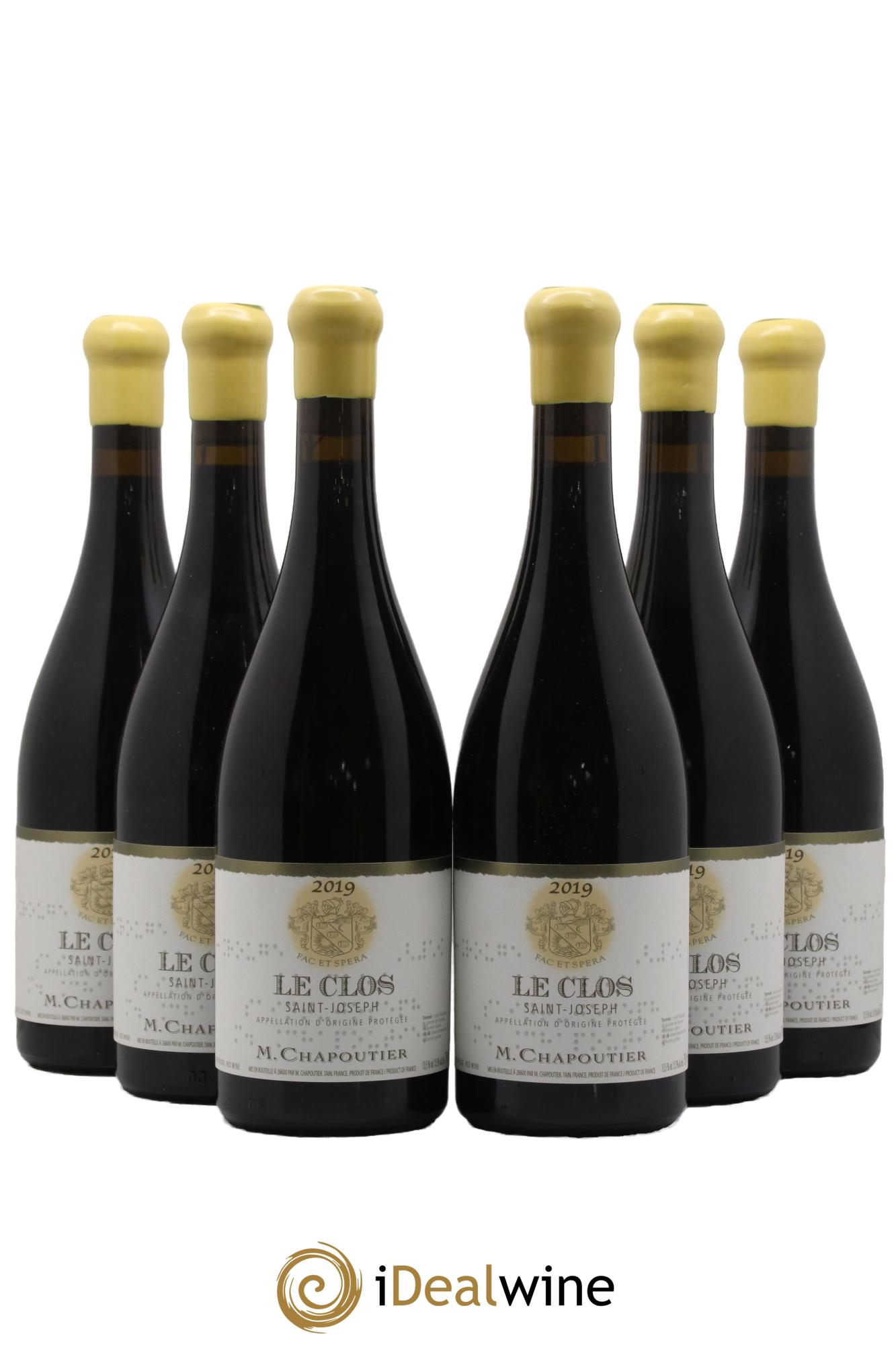 Saint-Joseph Le Clos Chapoutier  2019 - Lotto di 6 bottiglie - 0