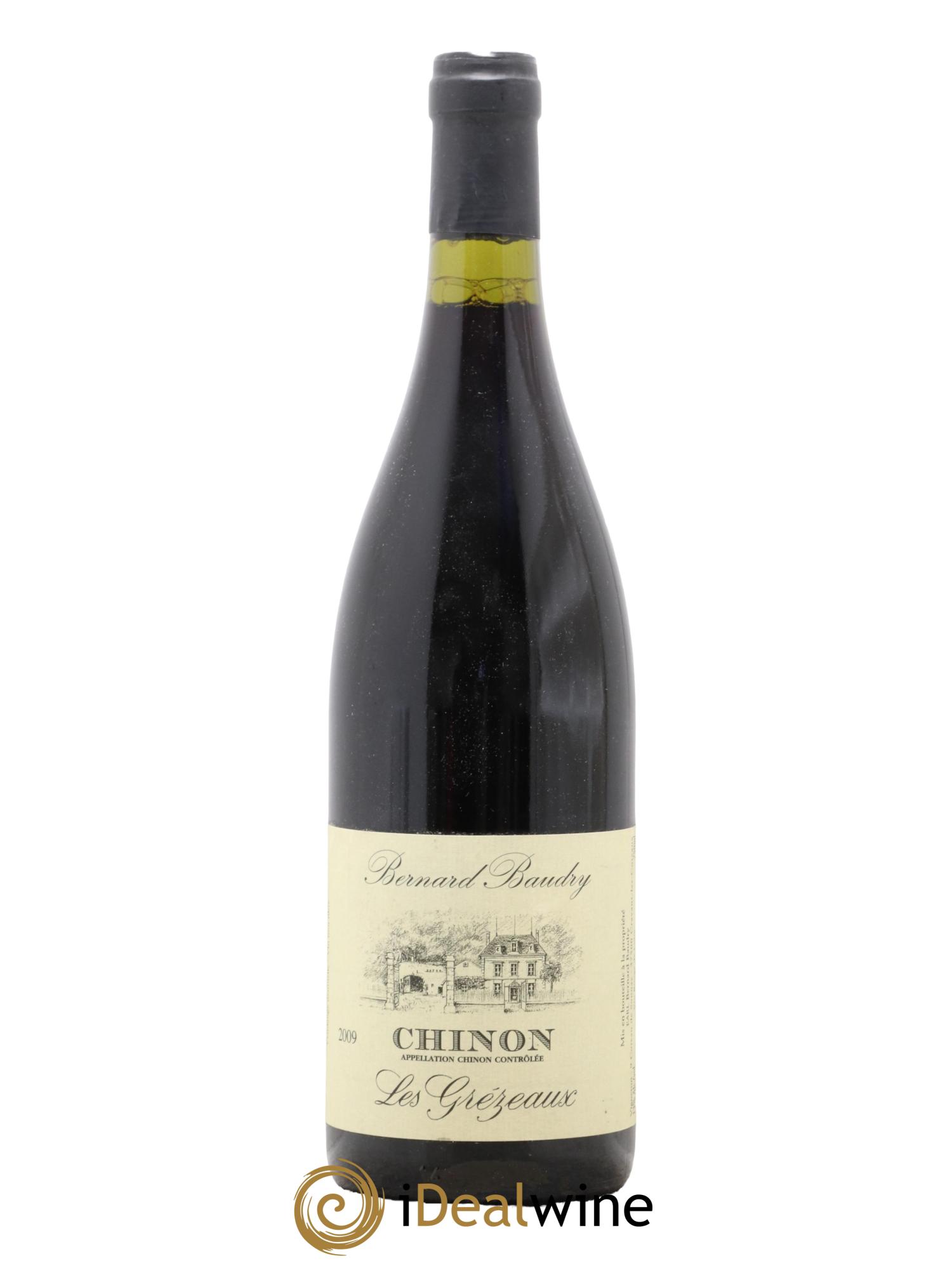 Chinon Les Grézeaux Bernard Baudry 2009 - Lot de 1 bouteille - 0