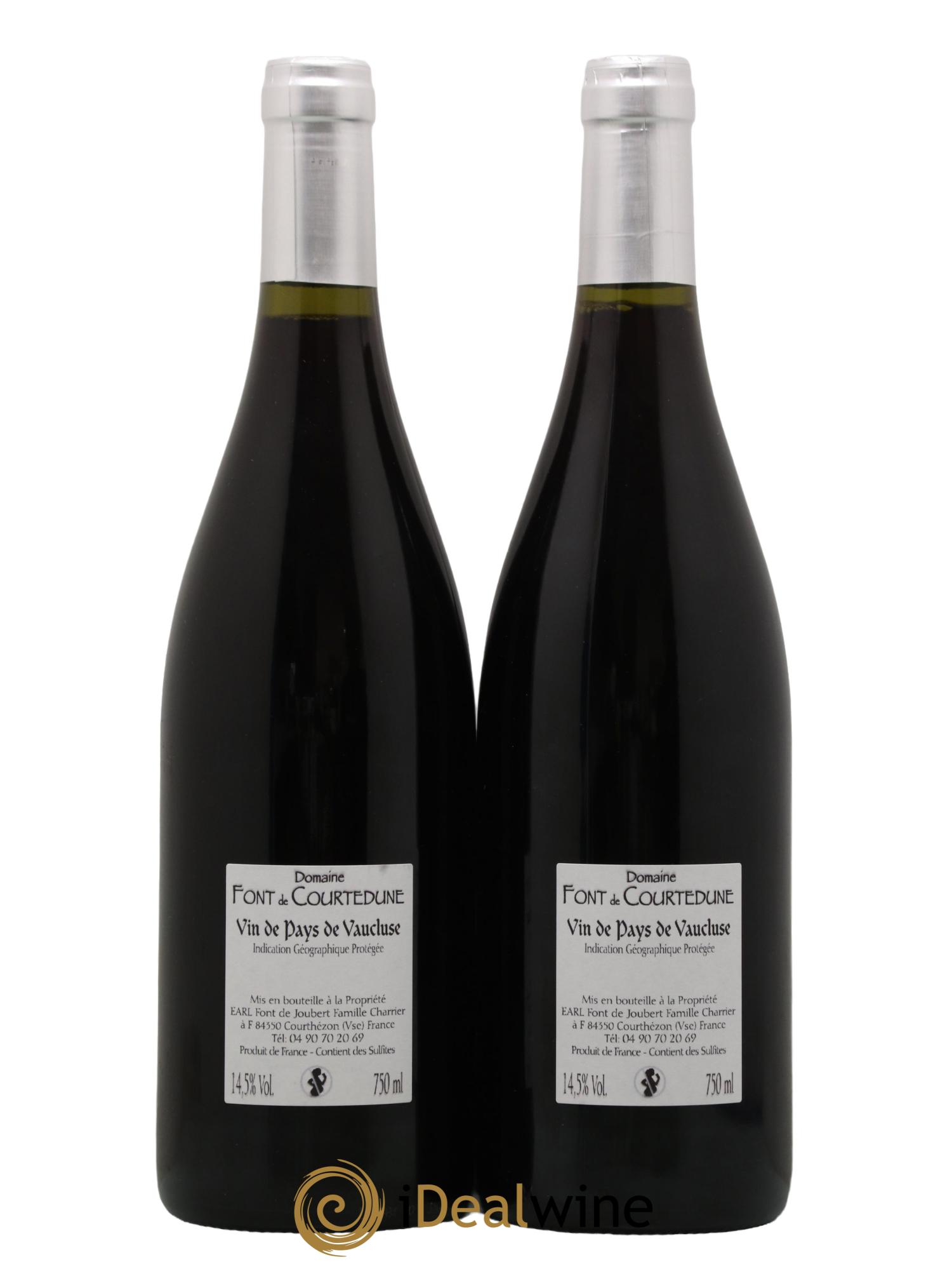 Vaucluse Domaine de Font de Courtedune 2020 - Lot de 2 bouteilles - 1