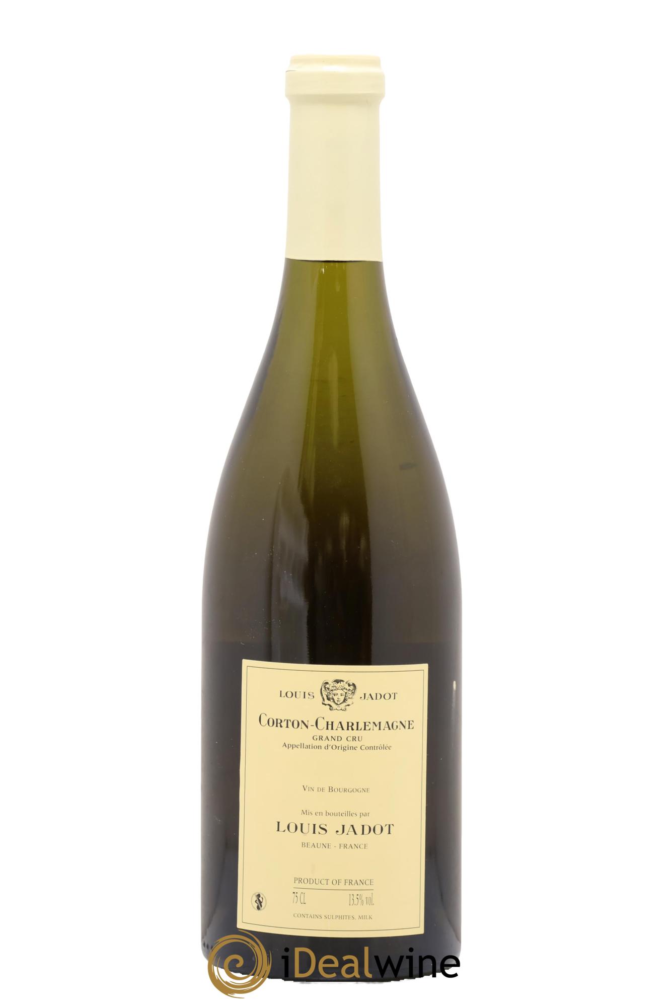 Corton-Charlemagne Grand Cru Héritiers Louis Jadot (Domaine des) - Louis Jadot 2018 - Lot de 1 bouteille - 1