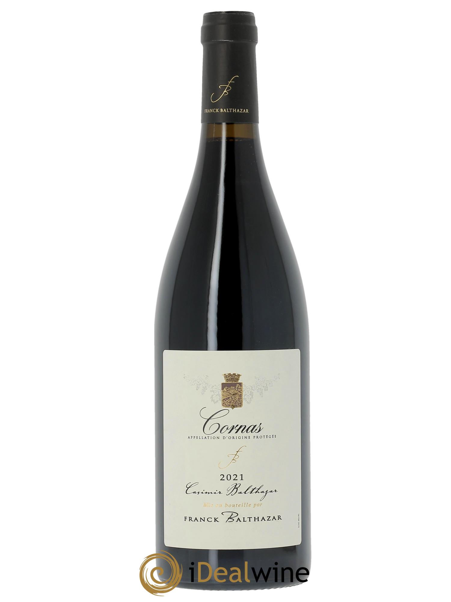 Cornas Cuvée Casimir Balthazar Franck Balthazar (Domaine)  2021 - Lot de 1 bouteille - 0