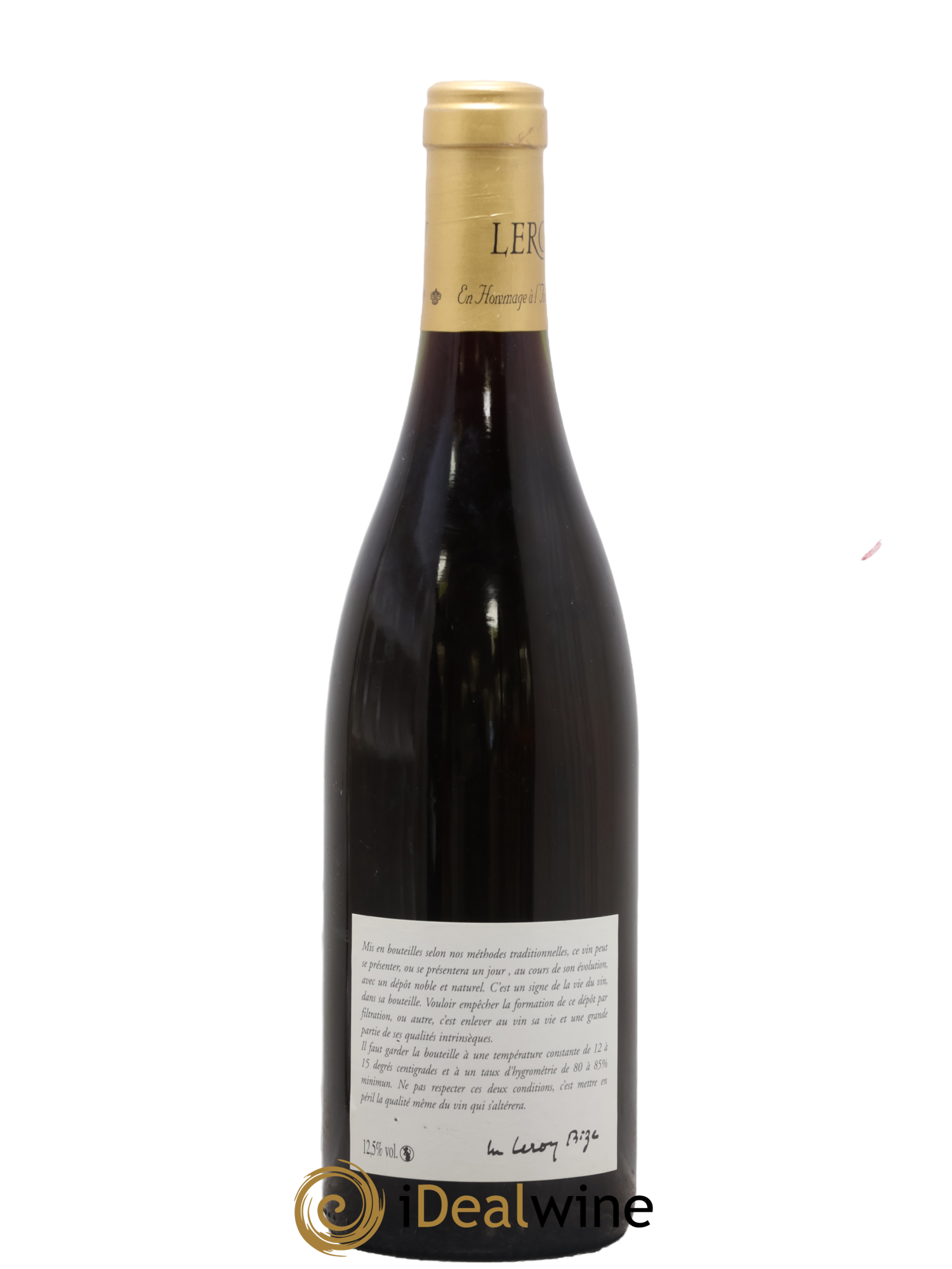 Bourgogne Edition speciale hommage an 2000 et au 3ème millénaire Leroy SA 2000 - Lot de 1 bouteille - 1