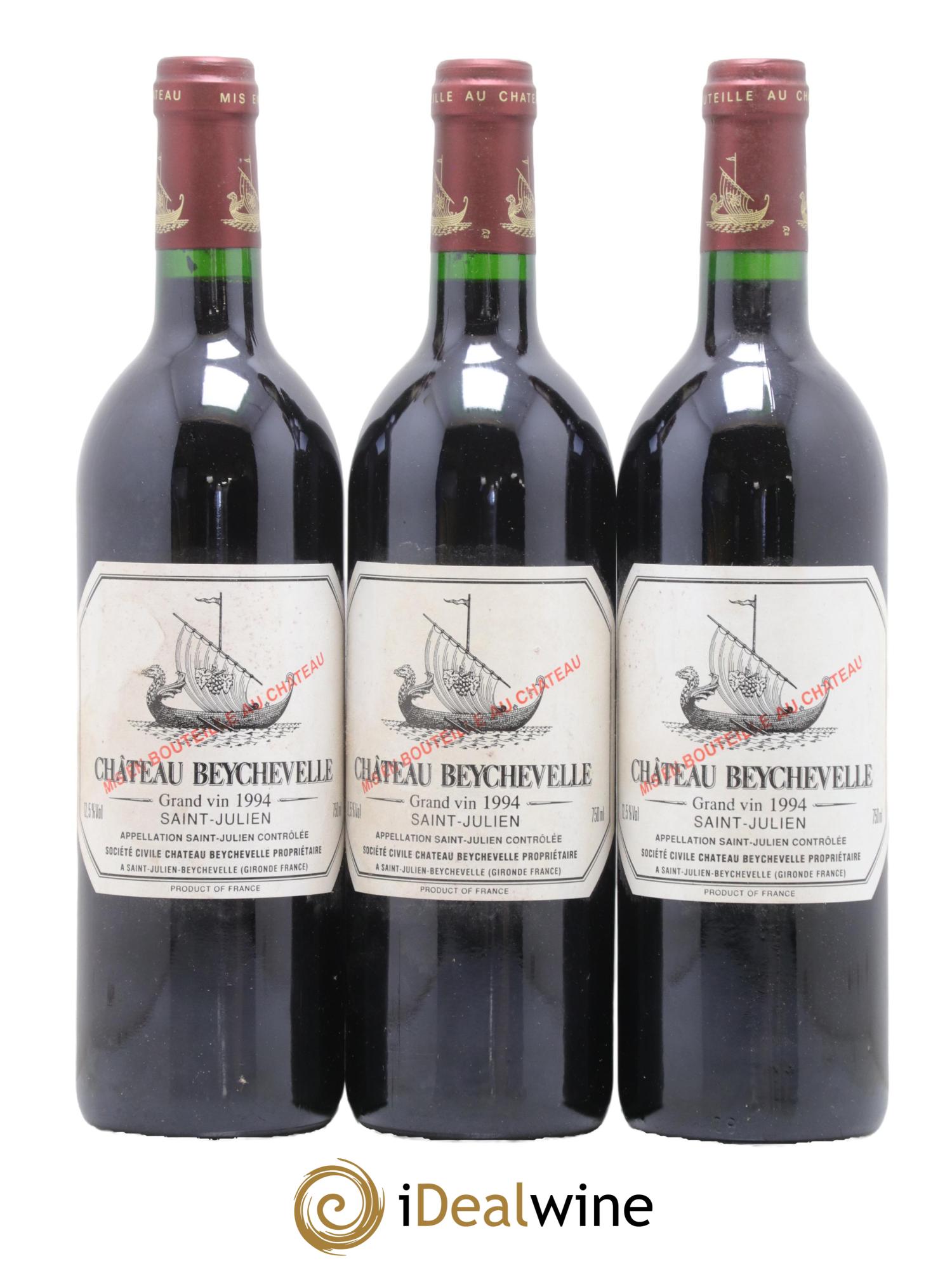 Château Beychevelle 4ème Grand Cru Classé 1994 - Lot de 12 bouteilles - 4