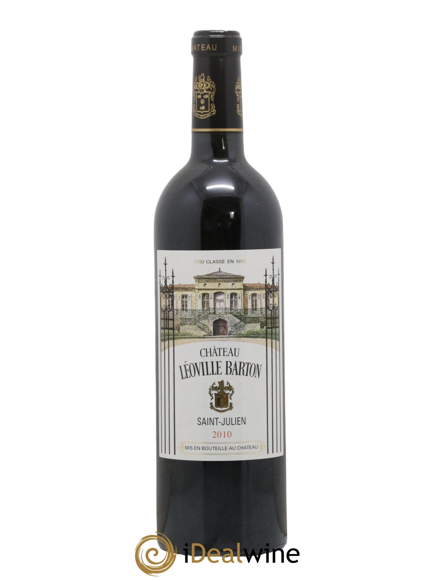 Château Léoville Barton 2ème Grand Cru Classé 2010 - Lot de 1 bouteille - 0
