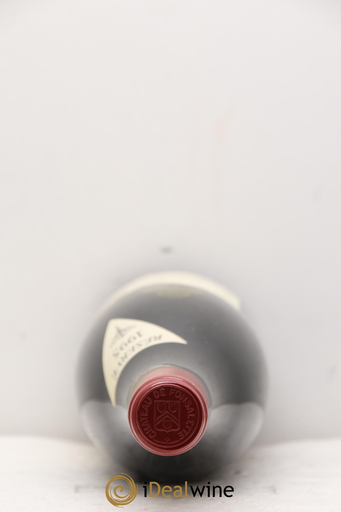 Côtes-du-Rhône Cuvée Syrah Château de Fonsalette 1995 - Lot de 3 bouteilles - 1