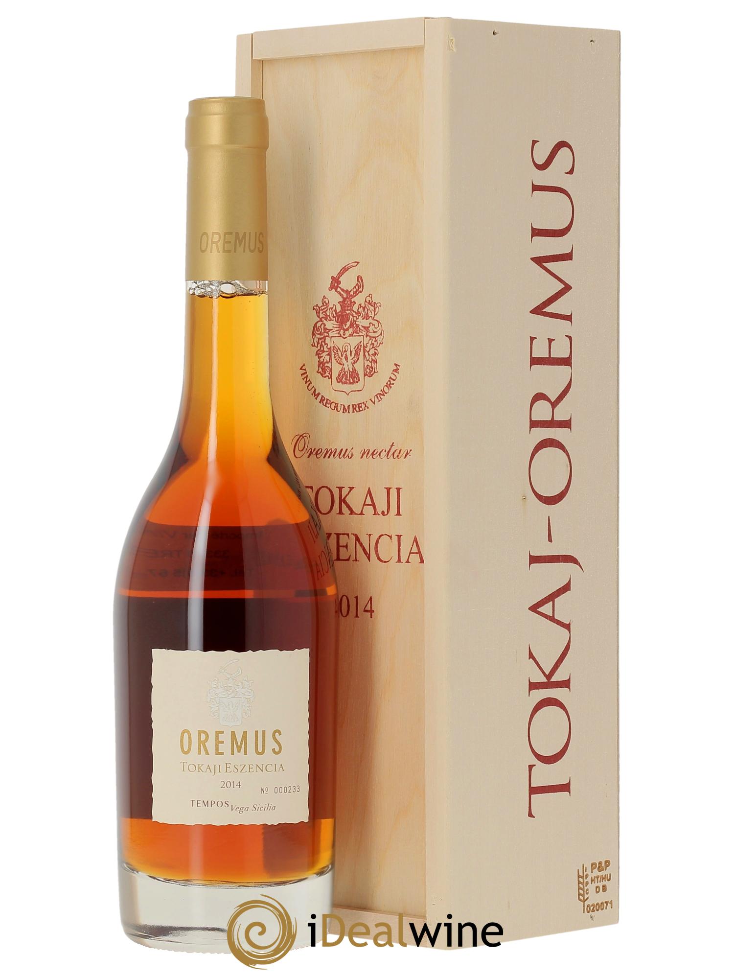 Tokaj Aszu Eszencia Oremus by Vega Sicilia 2014 - Lot de 1 demi bouteille - 0