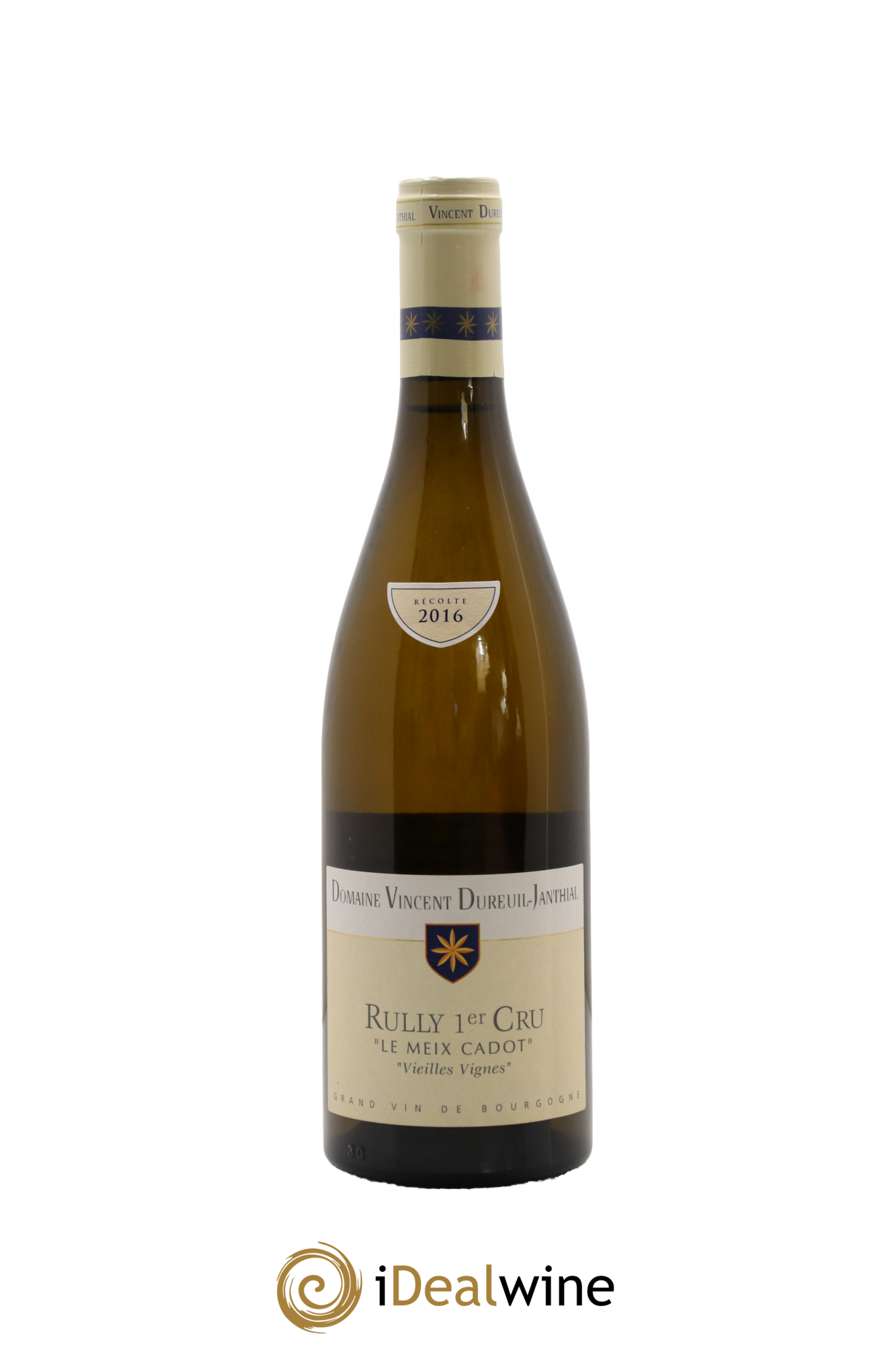 Rully 1er Cru Le Meix Cadot Vieilles Vignes Vincent Dureuil-Janthial 2016 - Lotto di 1 bottiglia - 0