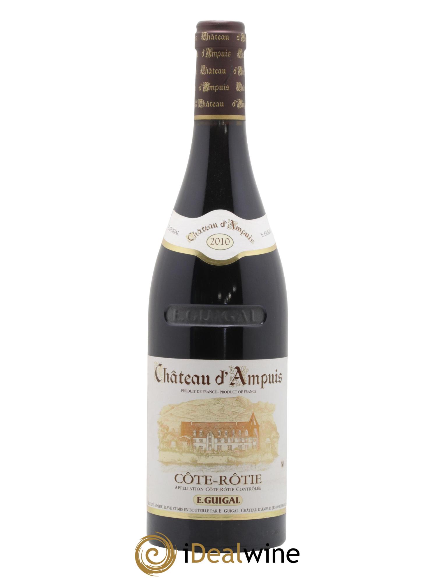 Côte-Rôtie Château d'Ampuis Guigal 2010 - Lot de 1 bouteille - 0