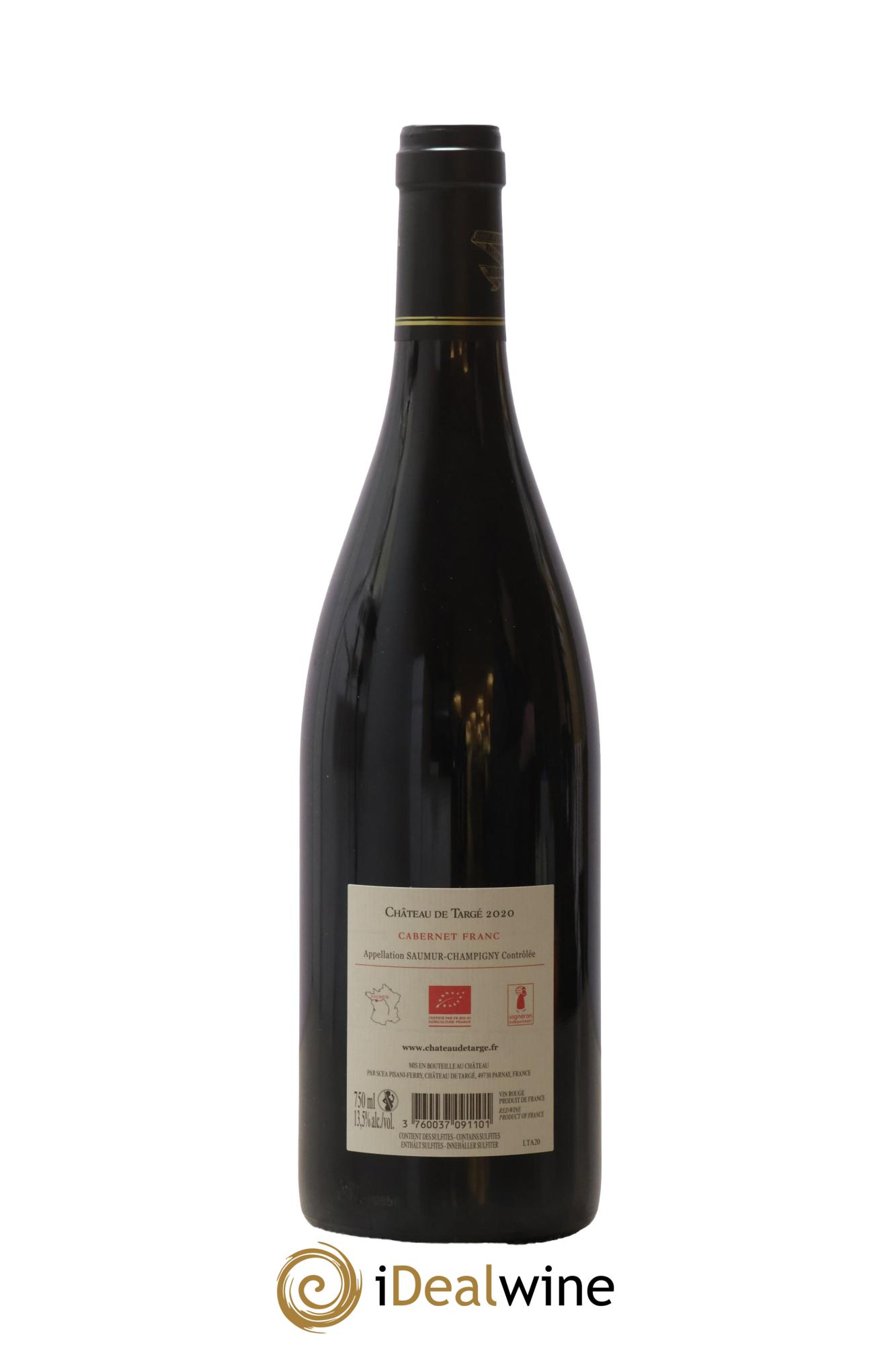 Saumur-Champigny Château de Targé 2020 - Lot de 1 bouteille - 1