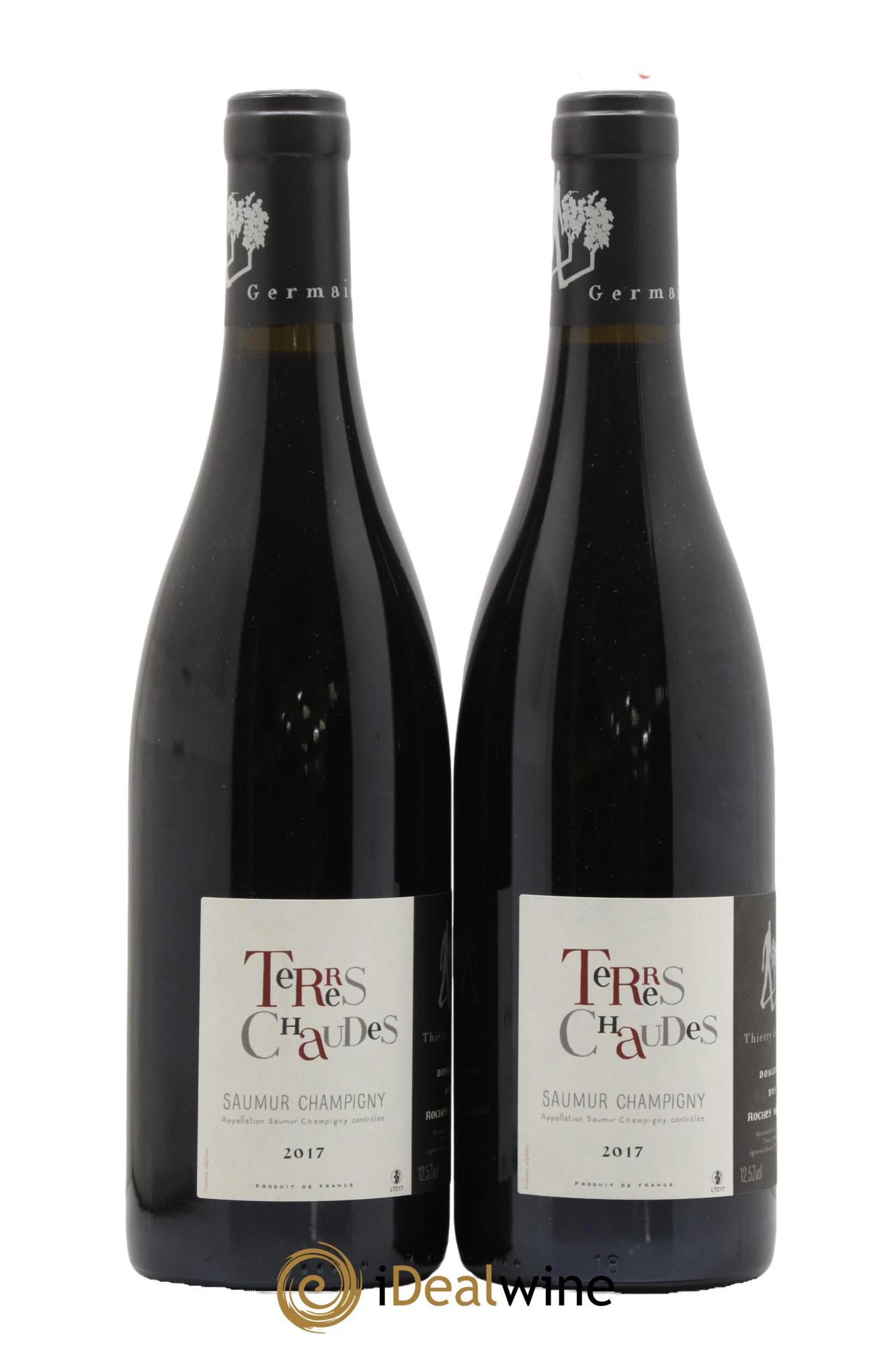 Saumur-Champigny Terres Chaudes Domaine des Roches Neuves - Thierry Germain 2017 - Lot de 2 bouteilles - 0