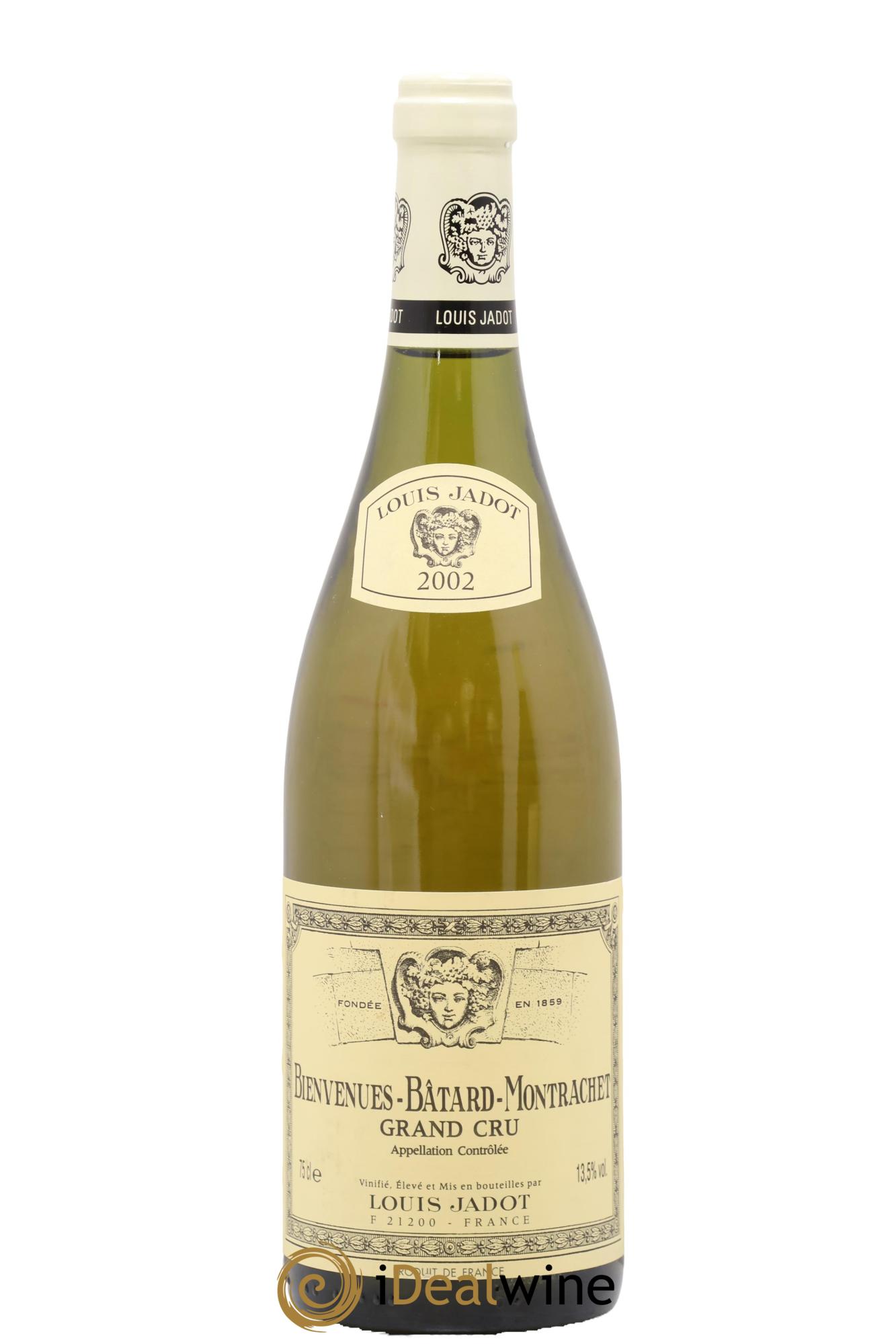 Bienvenues-Bâtard-Montrachet Grand Cru Maison Louis Jadot 2002 - Lot de 1 bouteille - 0