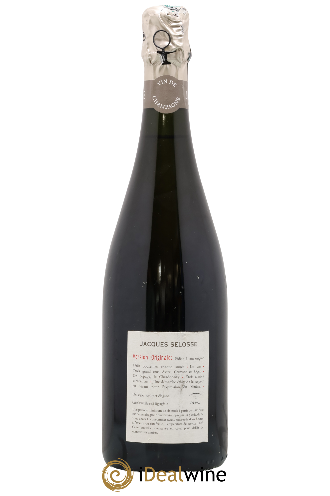 Version Originale Jacques Selosse - Lot de 1 bouteille - 1