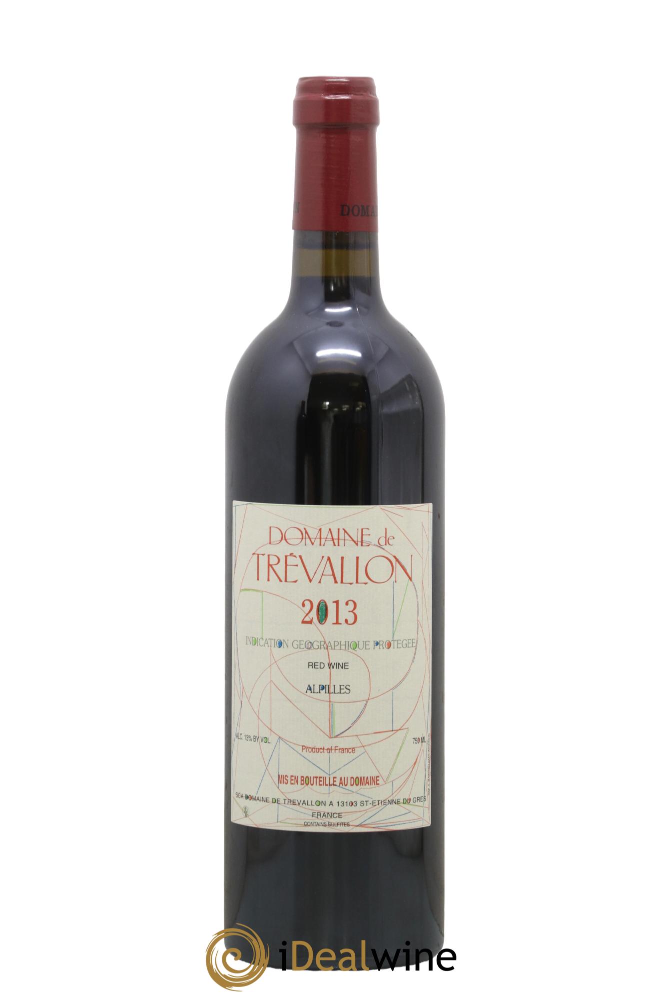 Alpilles Trévallon (Domaine de) Eloi Dürrbach 2013 - Lot de 1 bouteille - 0
