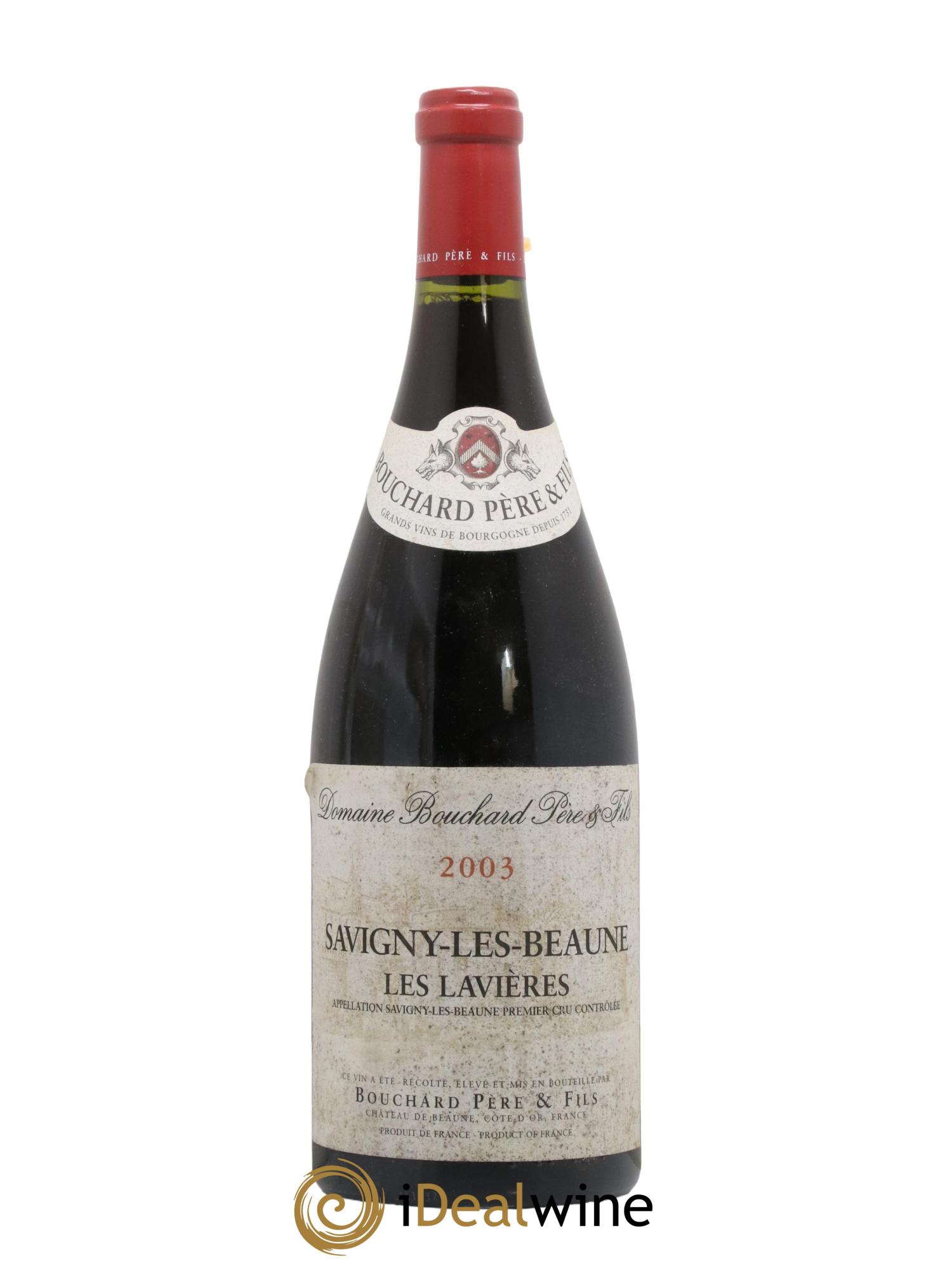 Savigny-lès-Beaune 1er Cru Les Lavières Bouchard Père & Fils 2003 - Lot de 1 magnum - 0