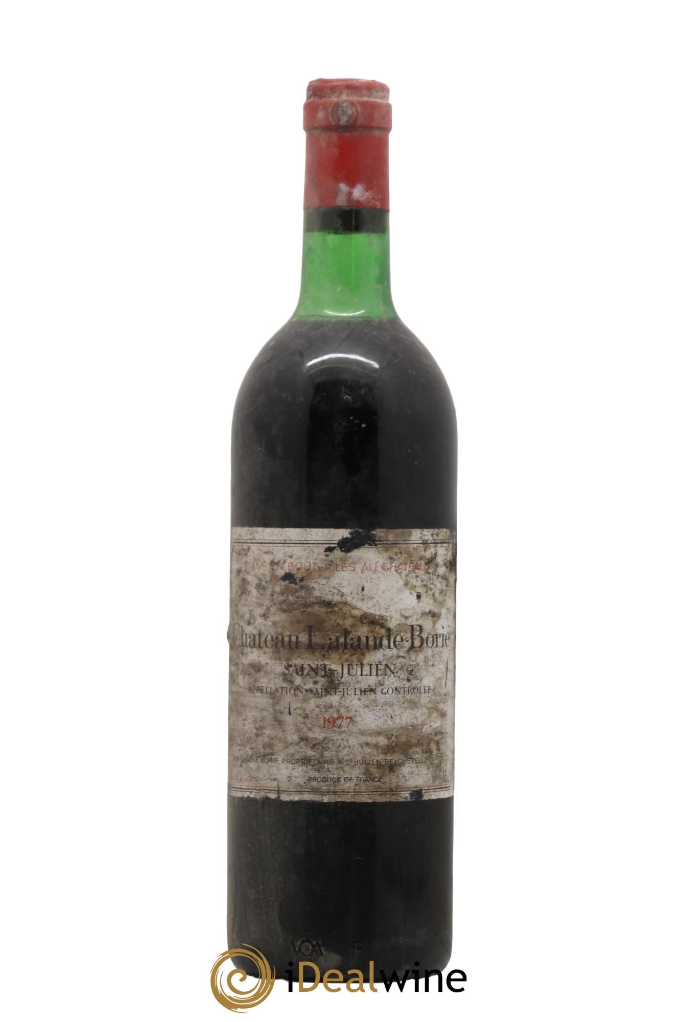 Château Lalande Borie 1977 - Lot de 1 bouteille - 0