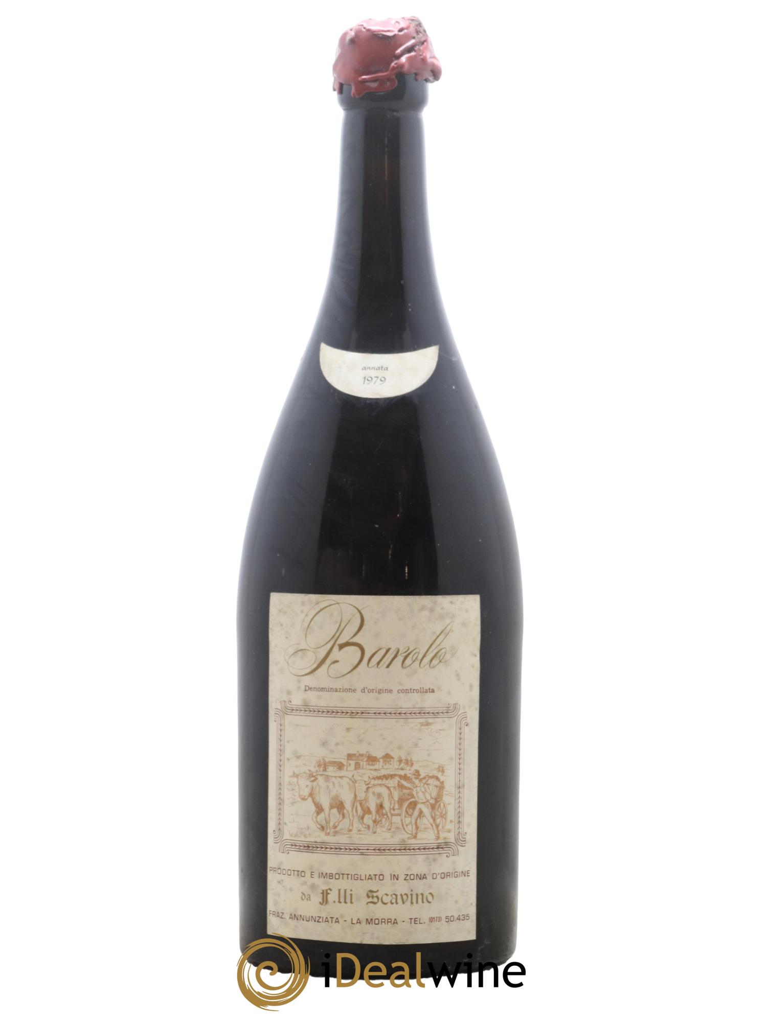 Barolo Scavino 1979 - Lot de 1 double magnum - 0