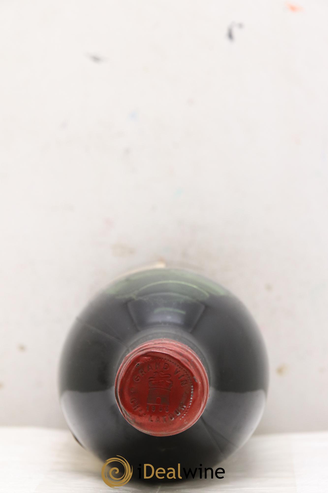 Château Latour 1er Grand Cru Classé 1955 - Lot de 1 bouteille - 1