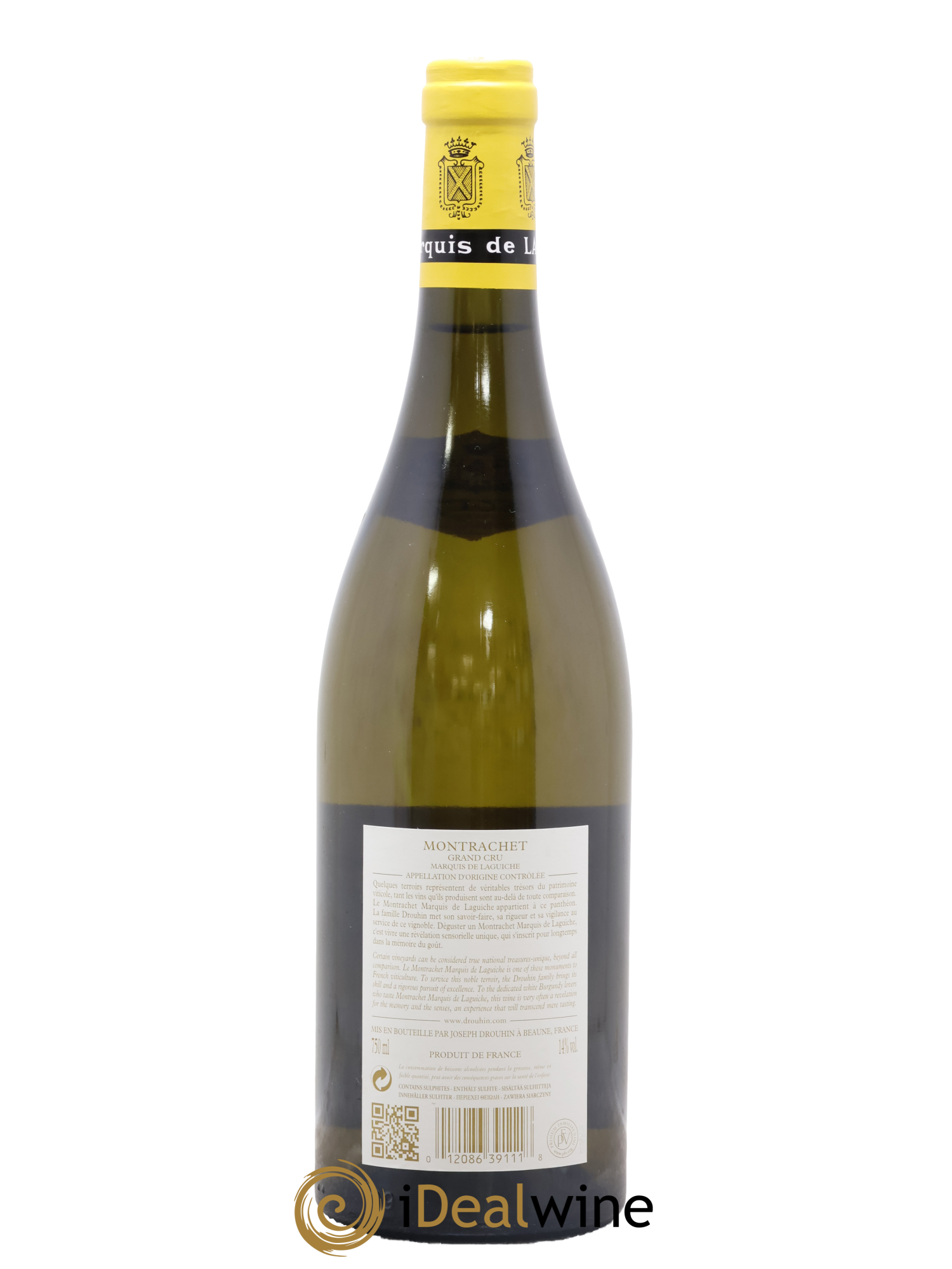 Montrachet Grand Cru Marquis de Laguiche Joseph Drouhin 2017 - Lote de 1 botella - 1
