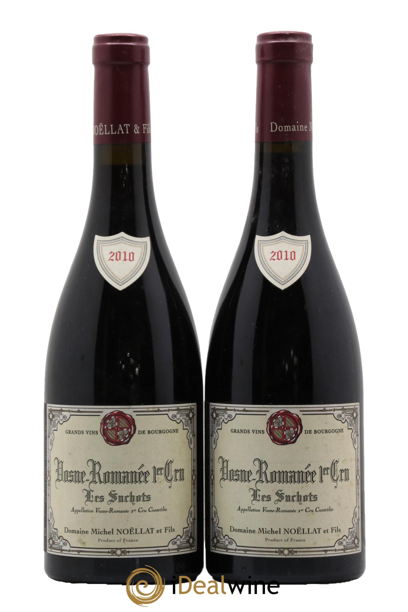 Vosne-Romanée 1er Cru Les Suchots Michel Noëllat et Fils (Domaine) 2010 - Lot de 2 bouteilles - 0