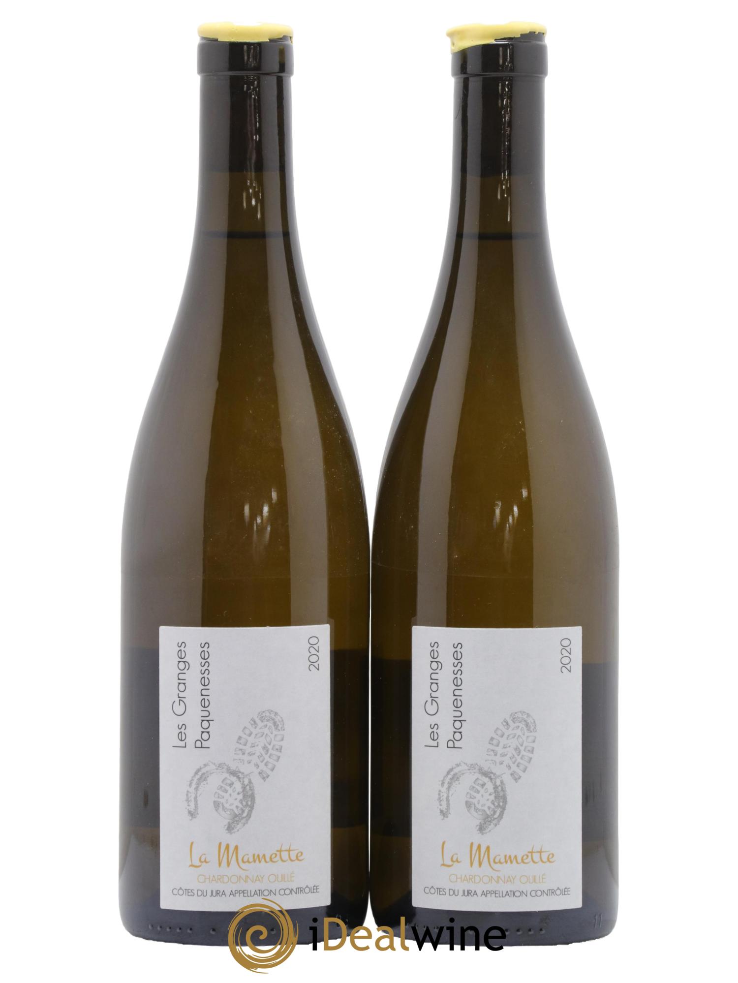 Côtes du Jura Chardonnay La Mamette Les Granges Paquenesses 2020 - Lot de 2 bouteilles - 0