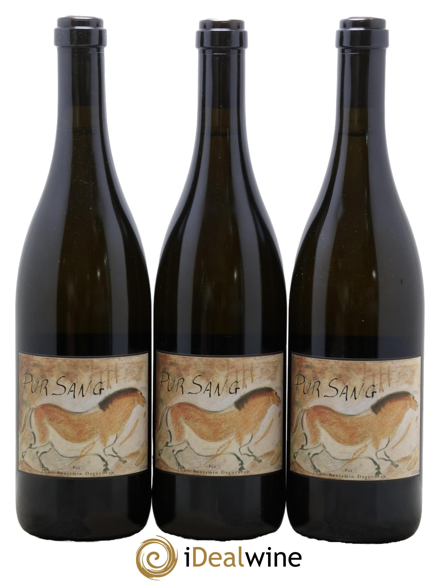 Vin de France (anciennement Pouilly-Fumé) Pur Sang Dagueneau (Domaine Didier - Louis-Benjamin) 2019 - Lot of 3 bottles - 0