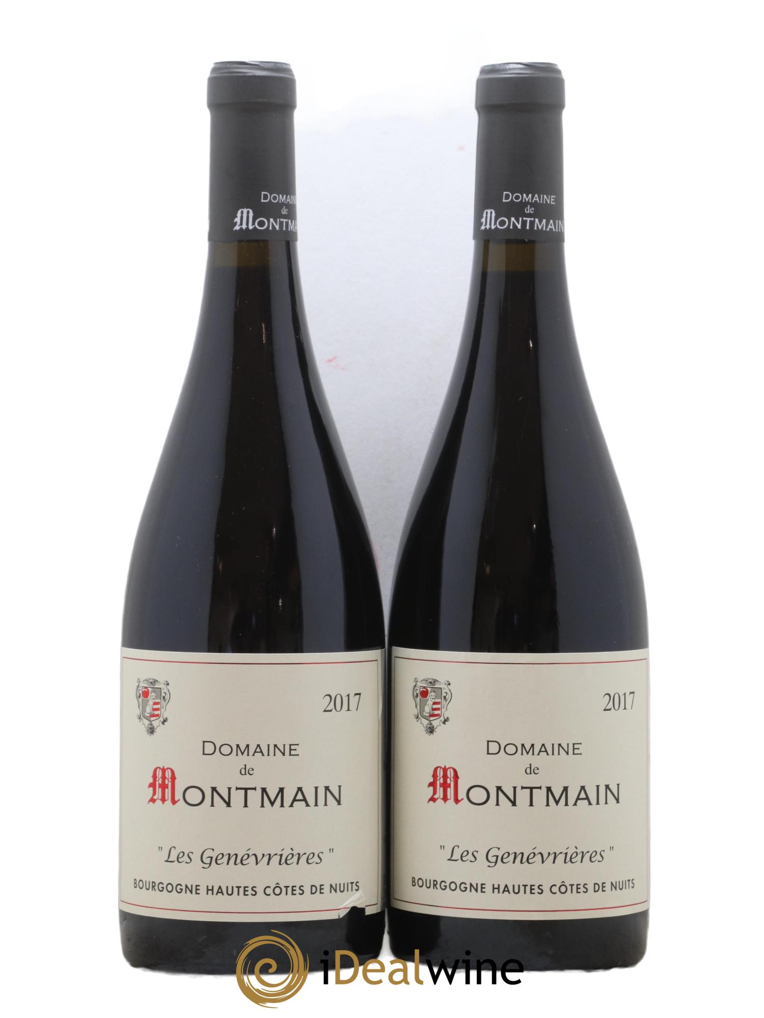 Hautes-Côtes de Nuits Les Genevrieres Domaine de Montmain 2017 - Lot de 2 bouteilles - 0