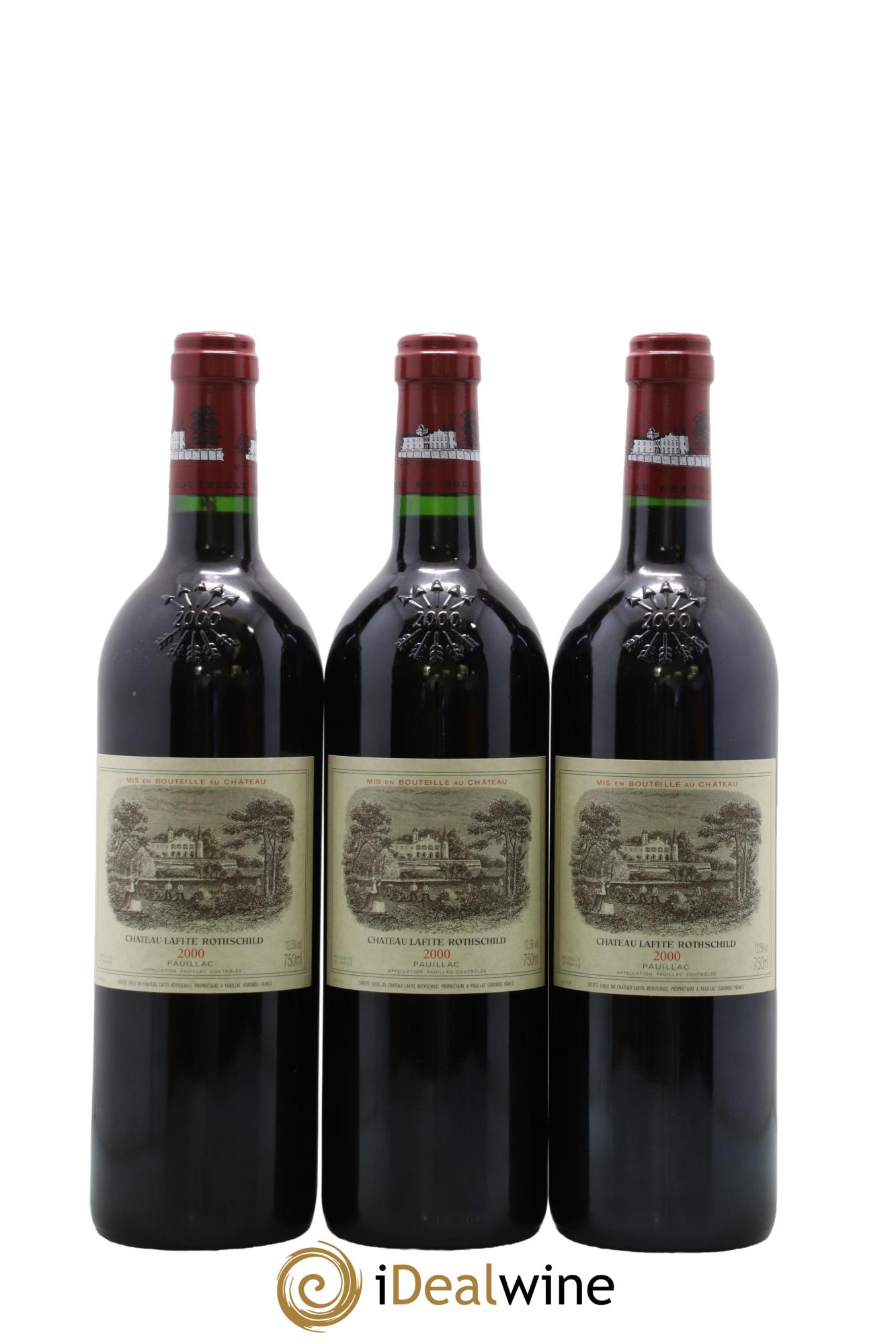 Château Lafite Rothschild 1er Grand Cru Classé 2000 - Lot de 12 bouteilles - 4