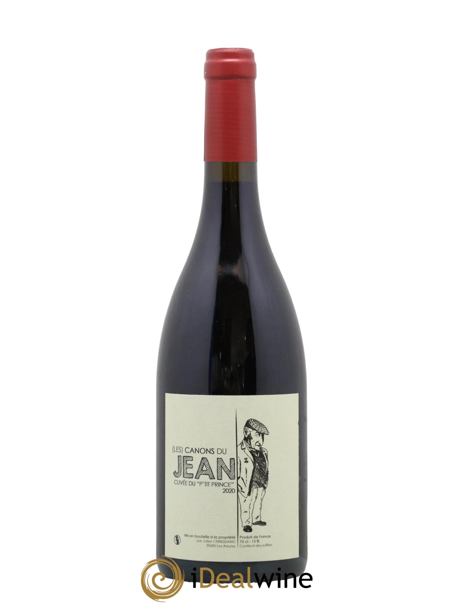 Vin de France Cuvee du P'tit Prince Les Canons du Jean 2020 - Lot de 1 bouteille - 0