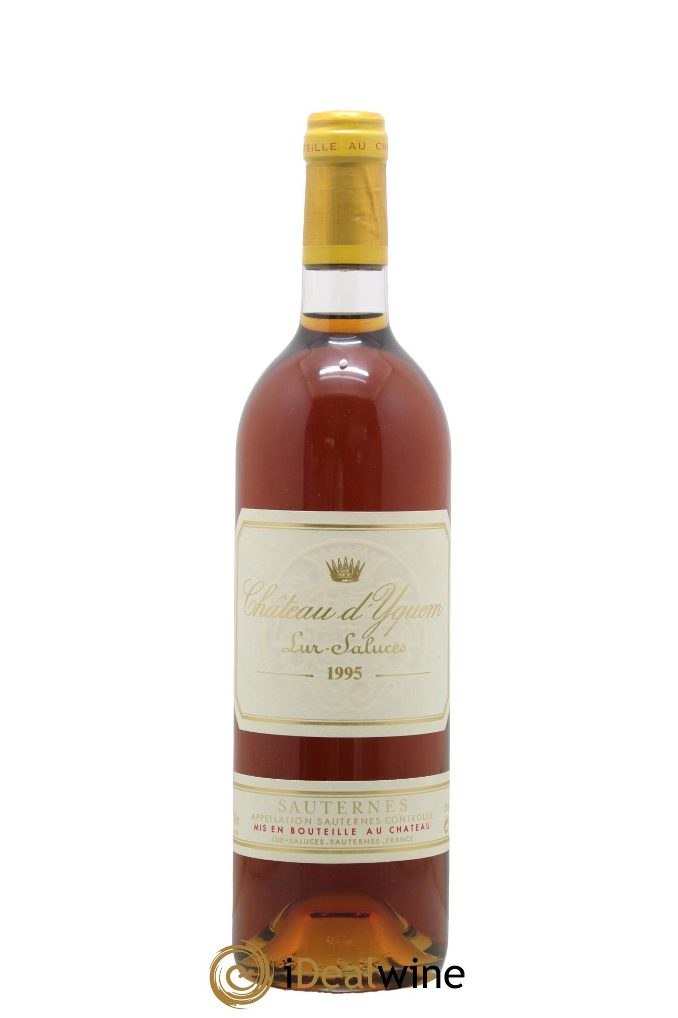 Château d' Yquem 1er Cru Classé Supérieur Lur-Saluces Château d'Yquem 1995 - Lot de 1 bouteille - 0