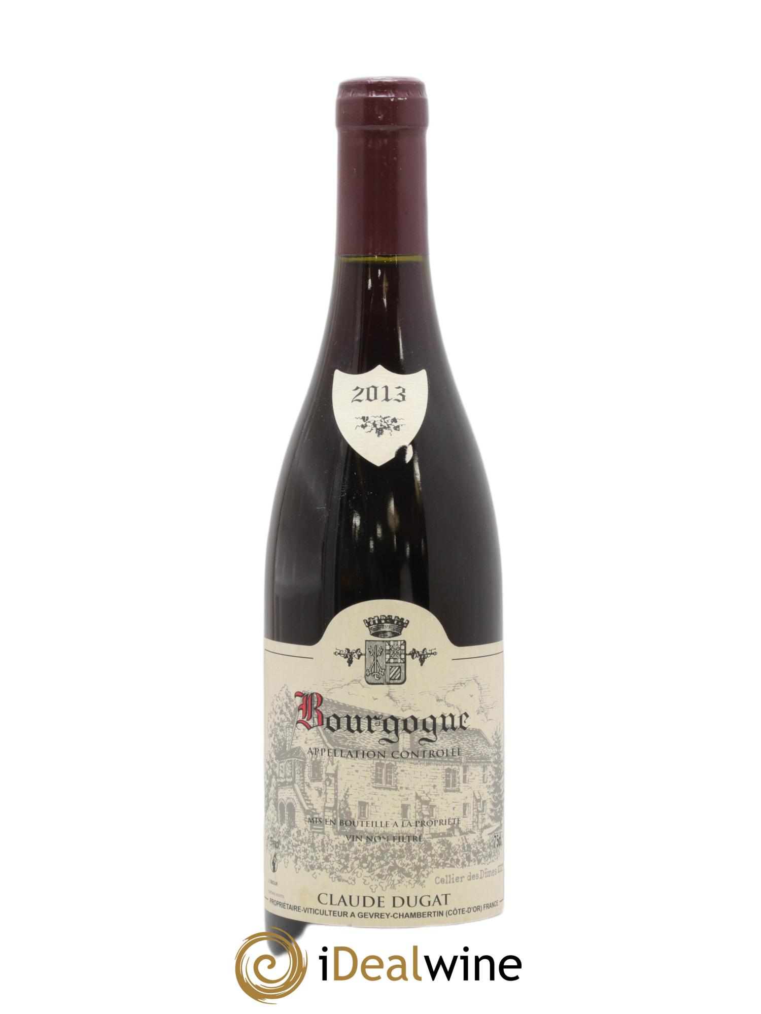 Bourgogne Claude Dugat 2013 - Lot de 1 bouteille - 0