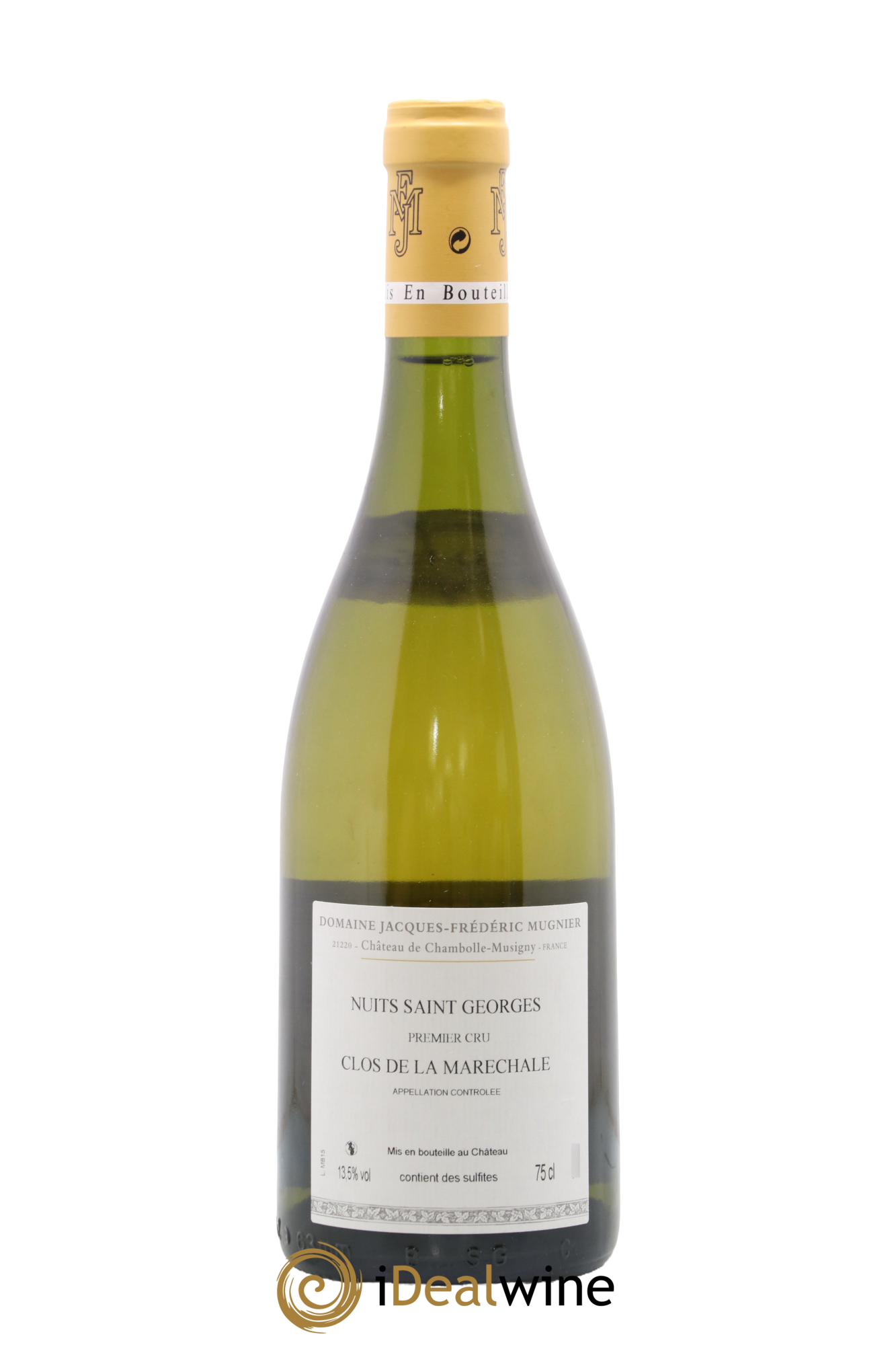 Nuits-Saint-Georges 1er Cru Clos de La Maréchale Jacques-Frédéric Mugnier 2015 - Lot de 1 bouteille - 1