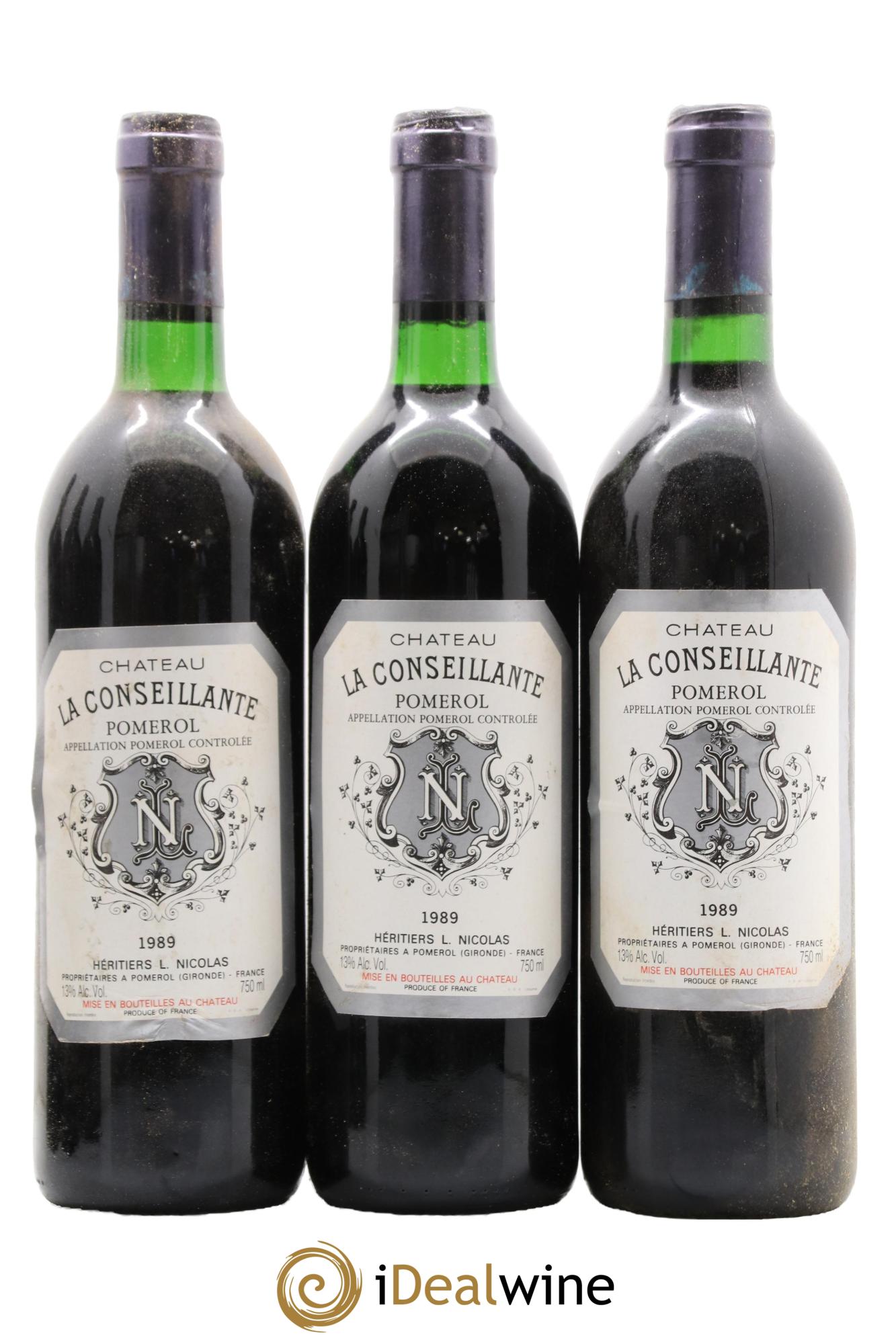 Château la Conseillante 1989 - Lot de 12 bouteilles - 3