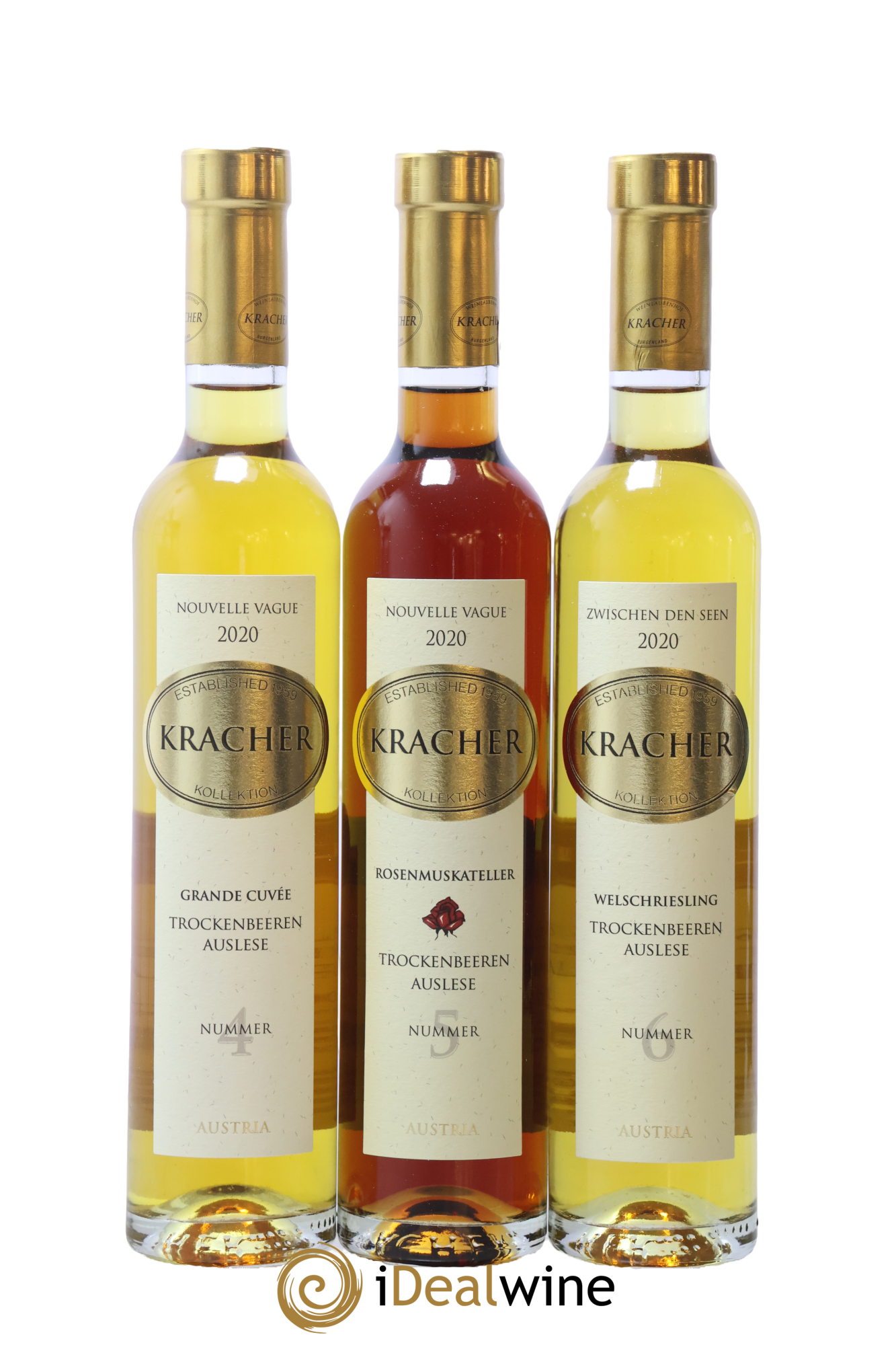 Coffret Panaché Grande Cuvée Kracher 2020 - Lot de 6 demi bouteilles - 3
