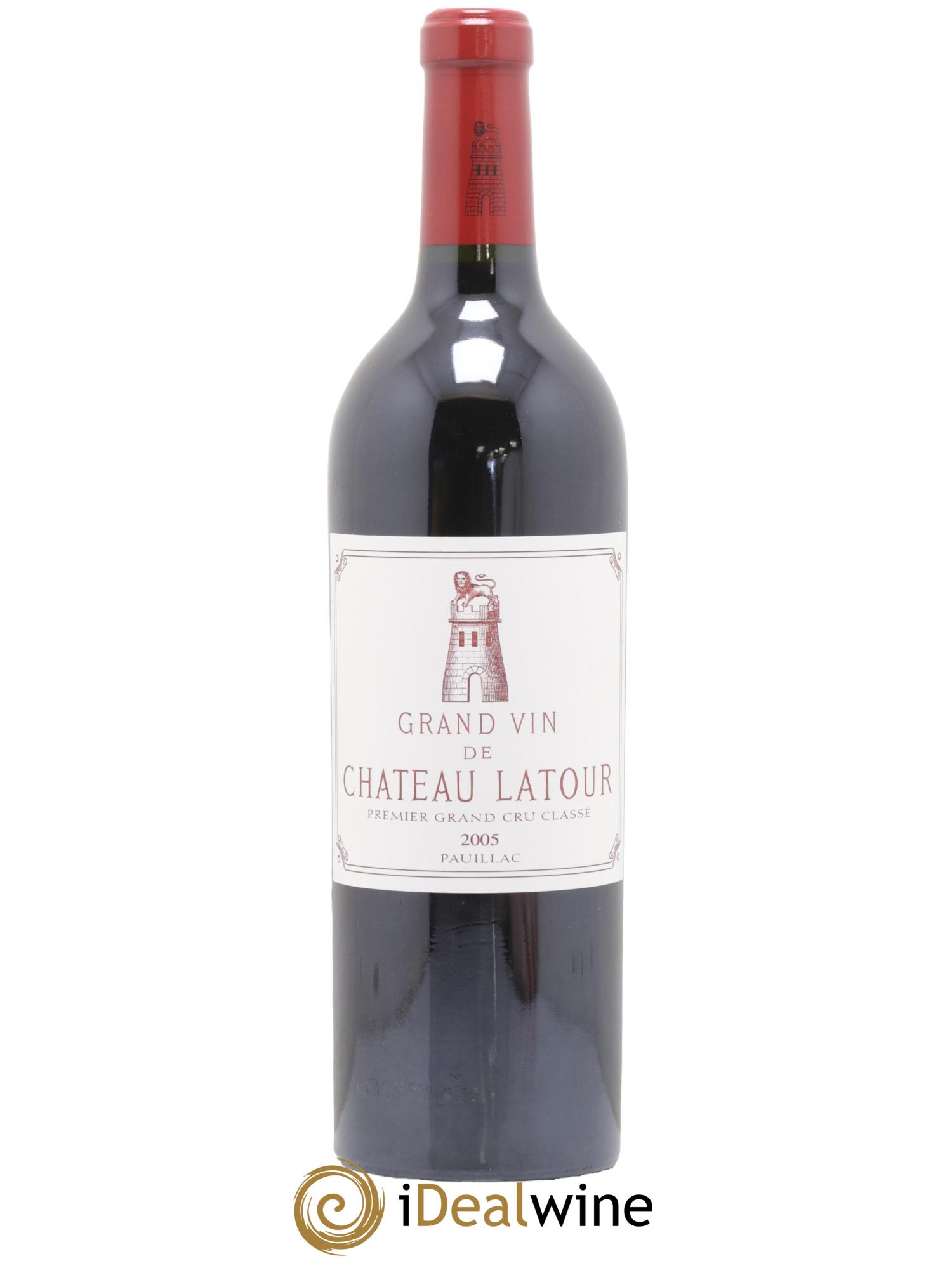 Château Latour 1er Grand Cru Classé 2005 - Lot de 1 bouteille - 0