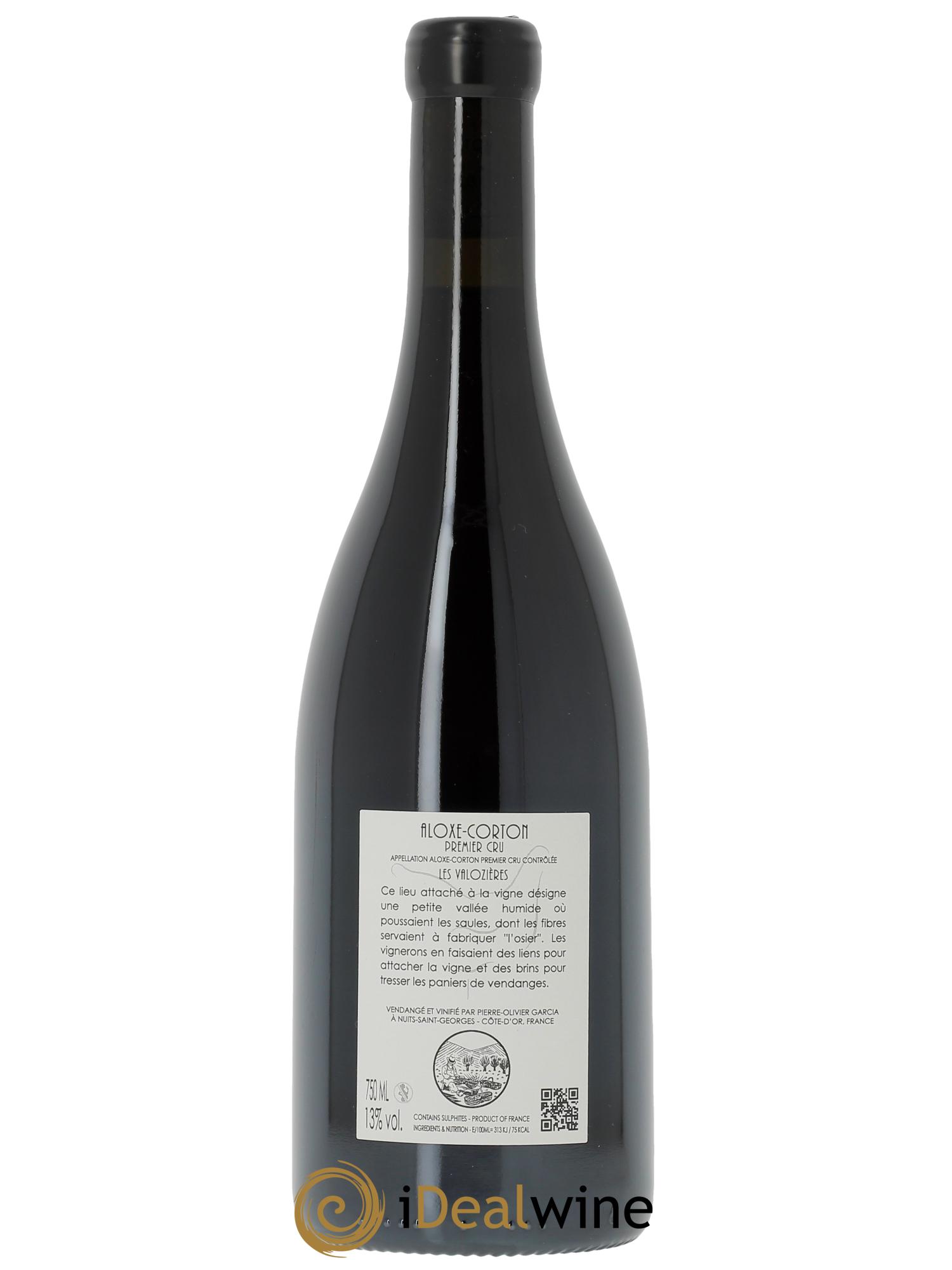 Aloxe-Corton 1er Cru Les Valozières Pierre Olivier Garcia  2024 - Lot de 1 bouteille - 1
