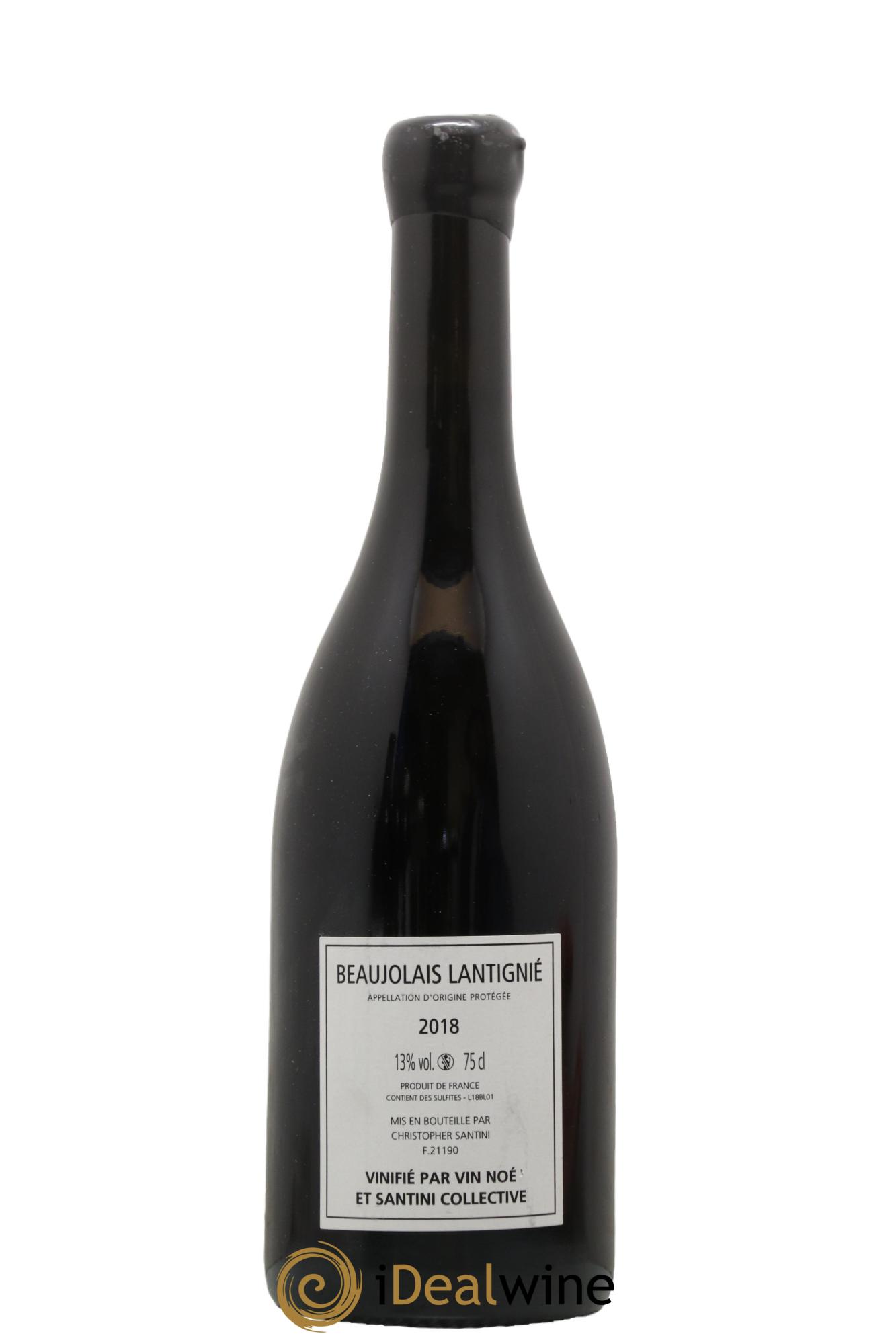 Beaujolais Lantignie Les Bruyeres Vin Noe 2018 - Lot de 1 bouteille - 1