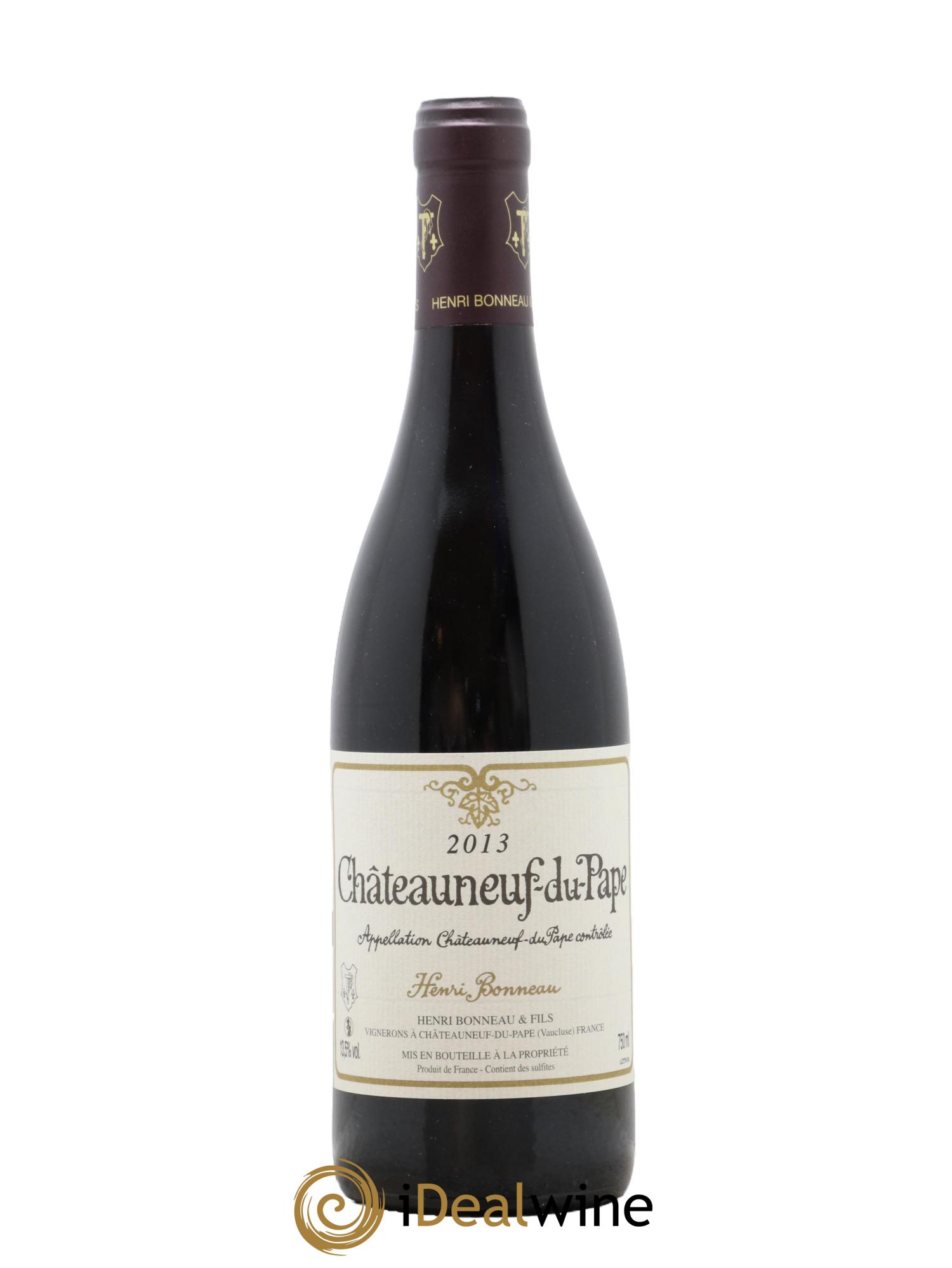 Châteauneuf-du-Pape Henri Bonneau Henri Bonneau & Fils 2013 - Lot de 1 bouteille - 0